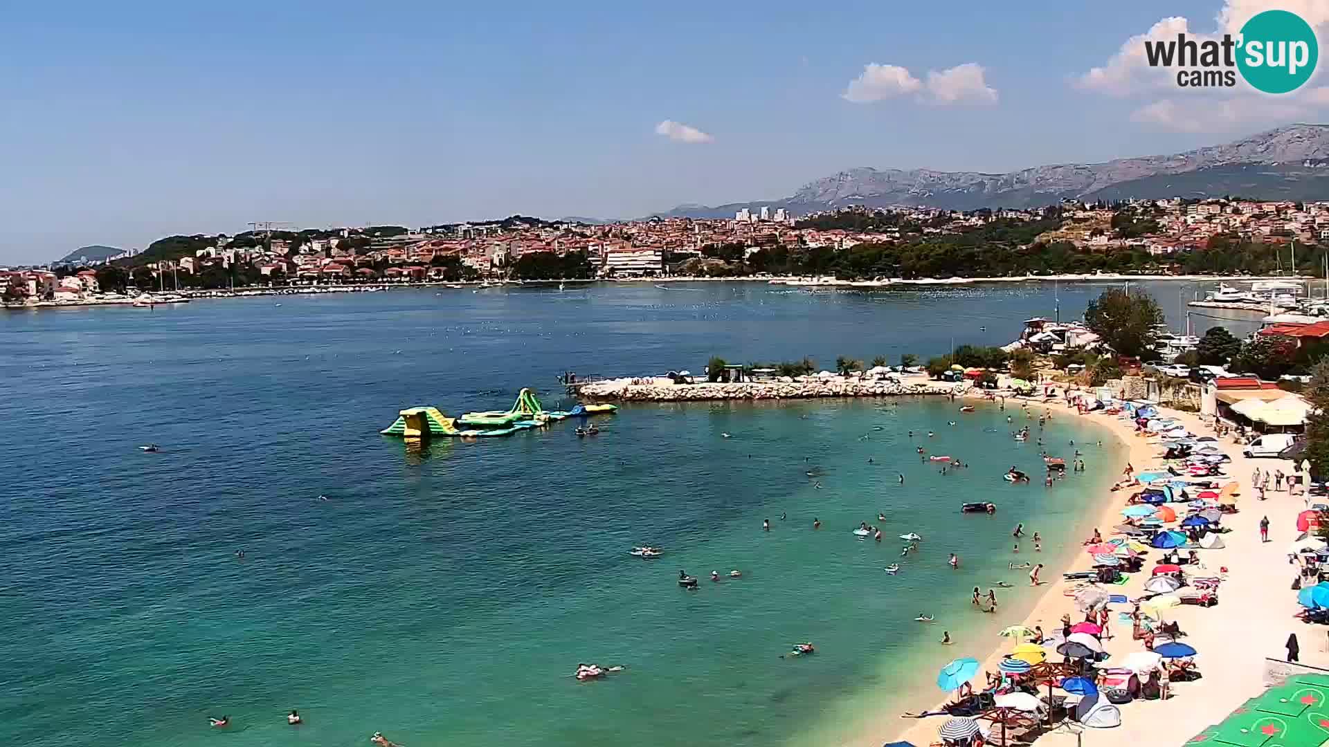 Webcam Playa de Podstrana – Vista en directo desde Hotel Split