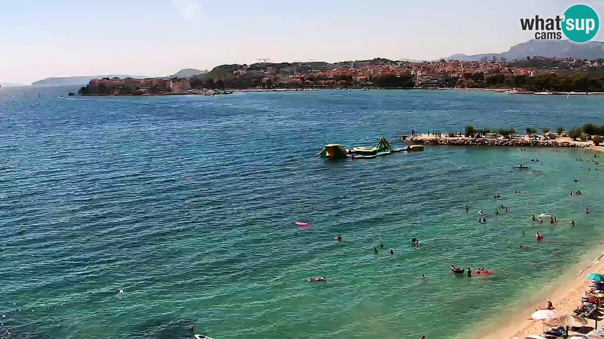 Webcam plage de Podstrana – Vue en direct depuis Hotel Split