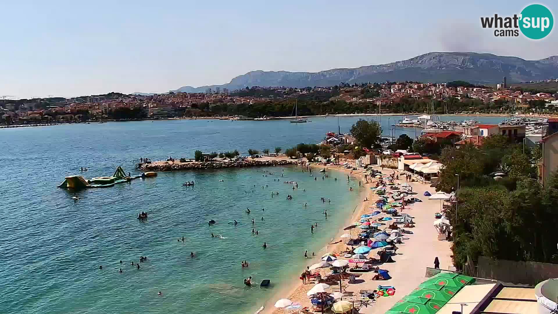 Podstrana Beach Webcam – Live View from Hotel Split
