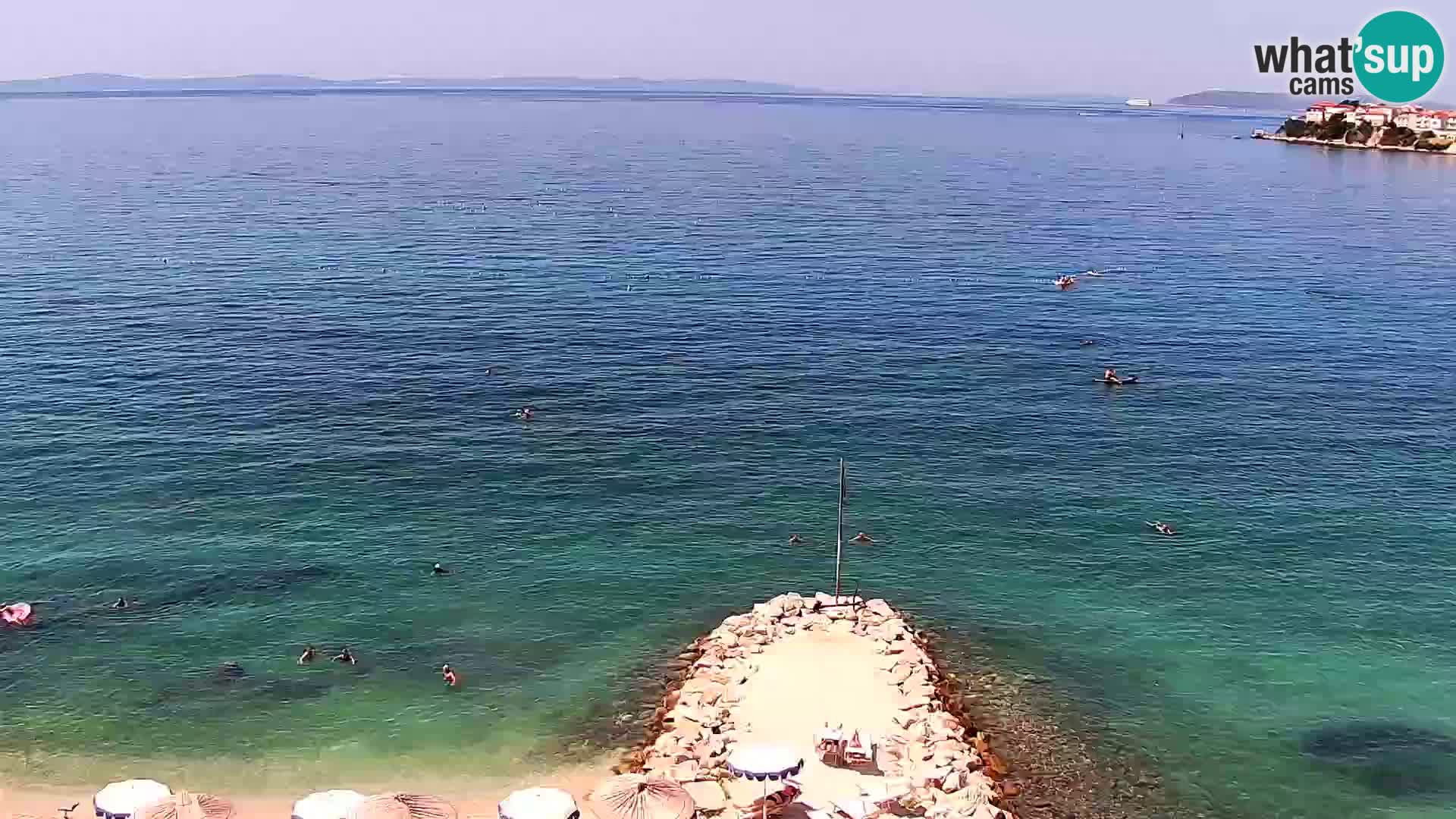 Webcam Playa de Podstrana – Vista en directo desde Hotel Split