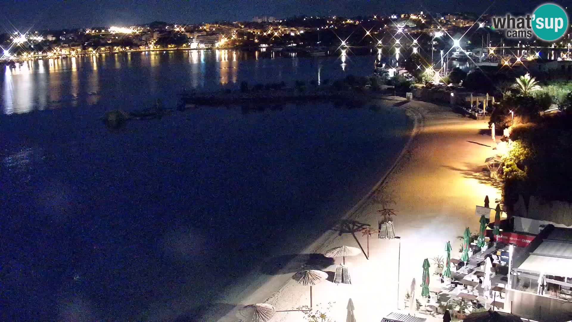 Webcam plage de Podstrana – Vue en direct depuis Hotel Split