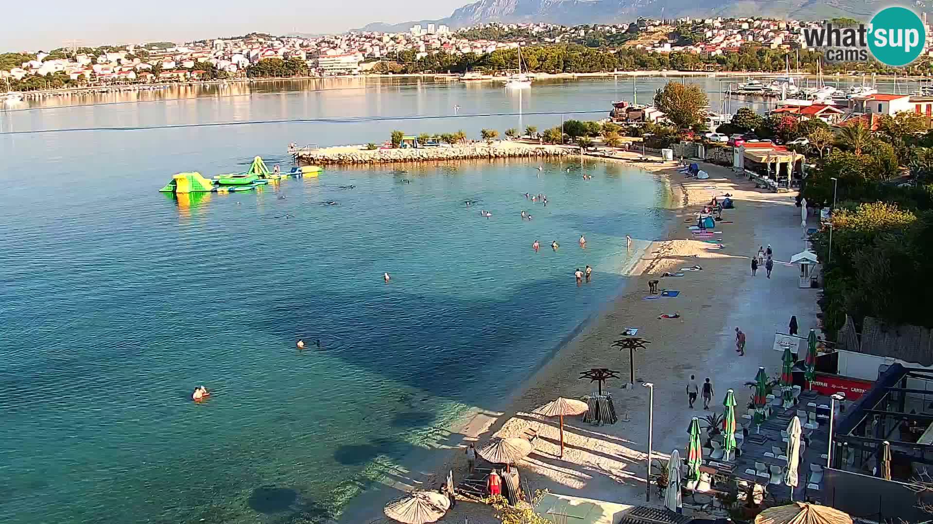 Podstrana Beach Webcam – Live View from Hotel Split