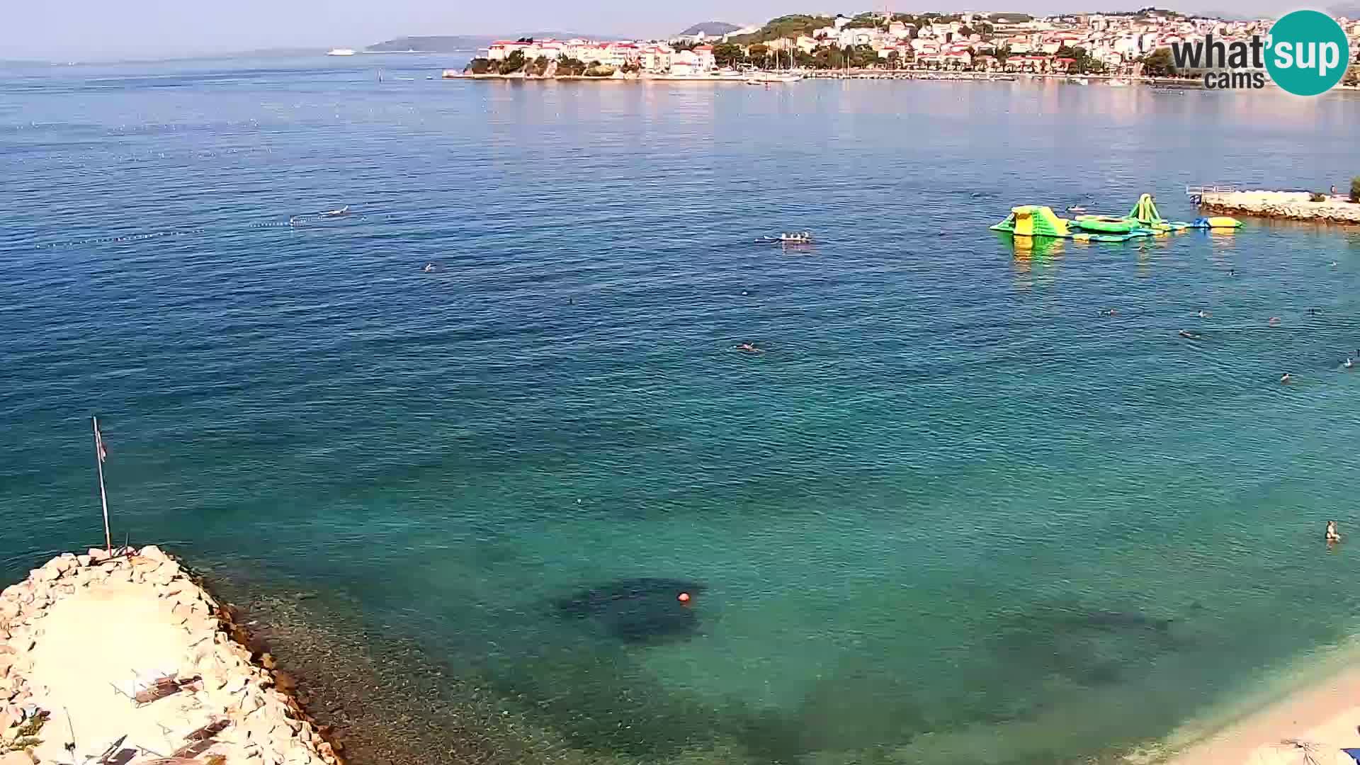 Webcam plage de Podstrana – Vue en direct depuis Hotel Split