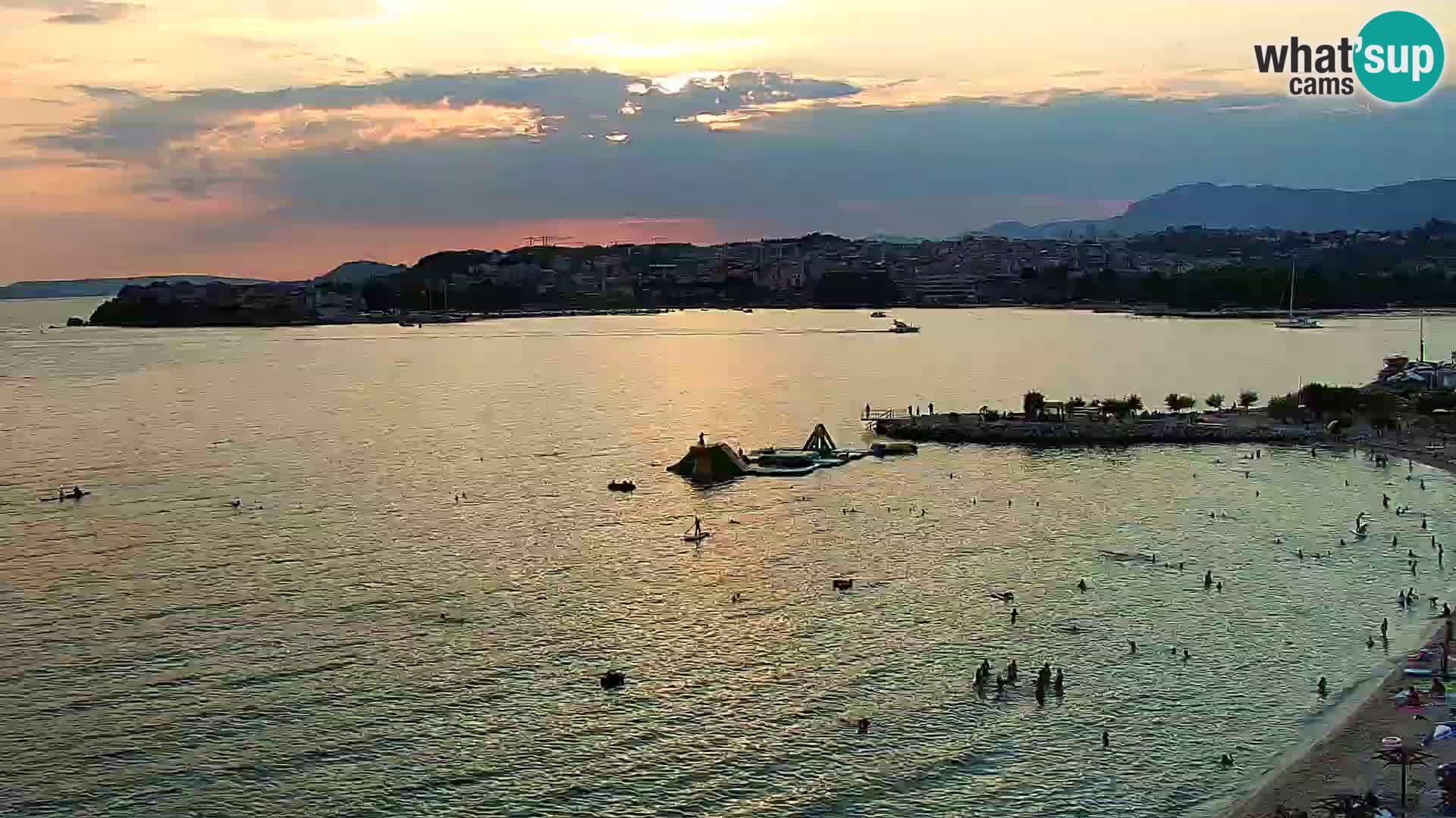 Webcam Playa de Podstrana – Vista en directo desde Hotel Split