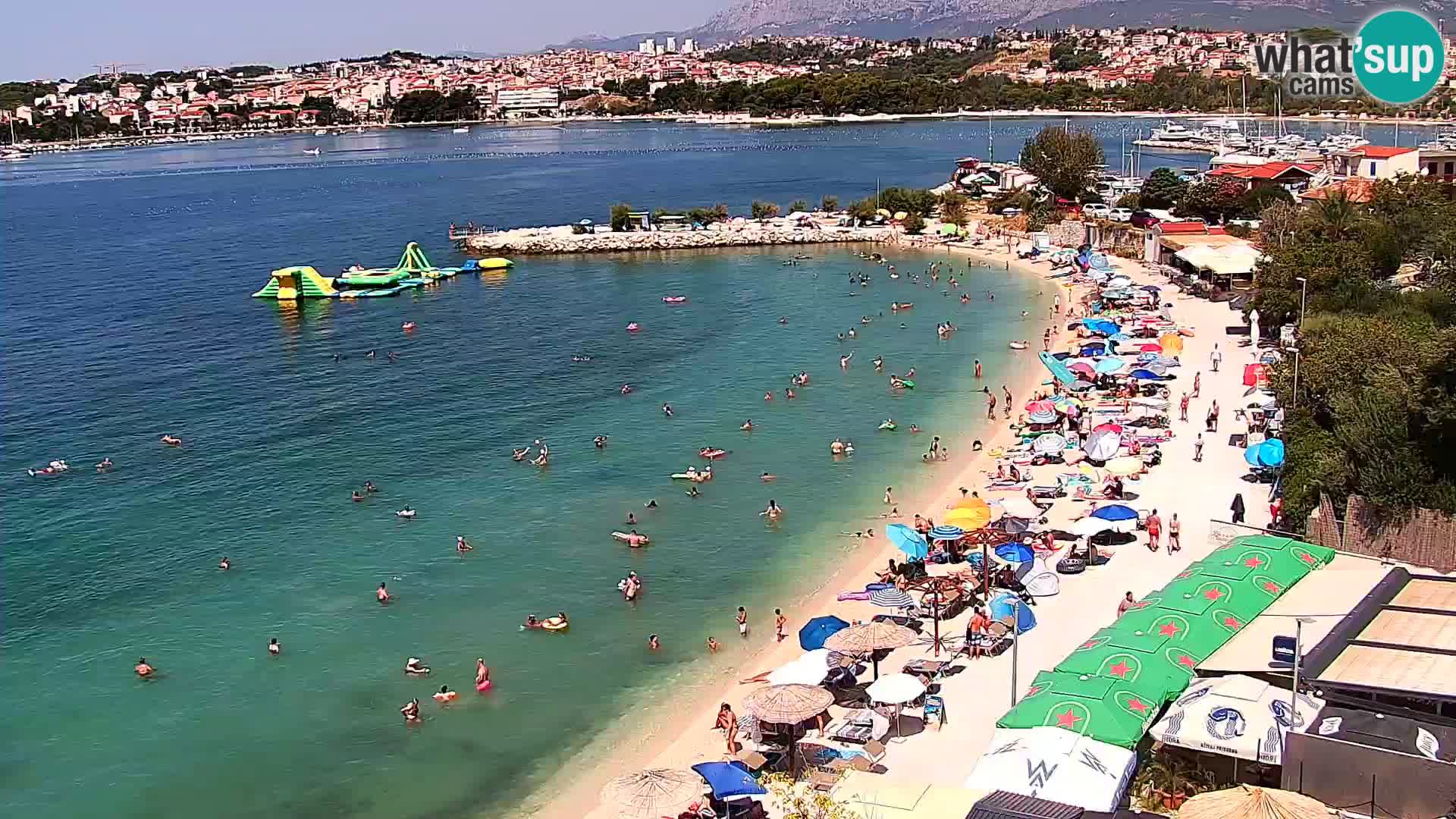 Podstrana Strand Webcam – Liveblick vom Hotel Split
