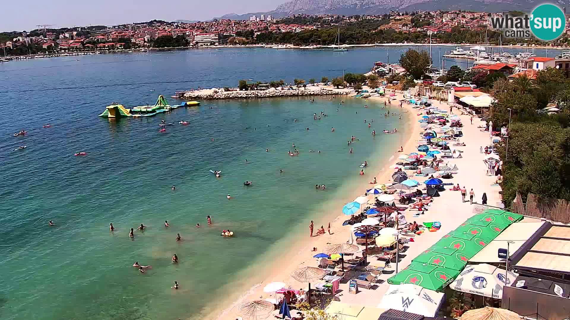 Podstrana Beach Webcam – Live View from Hotel Split