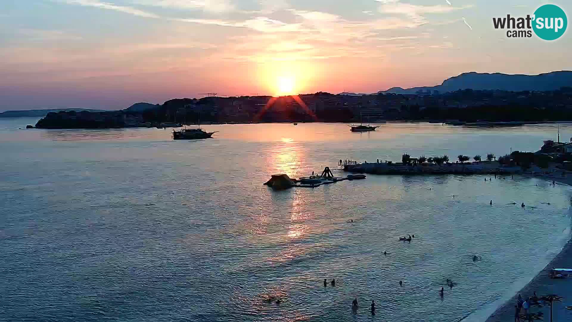 Podstrana Strand Webcam – Liveblick vom Hotel Split