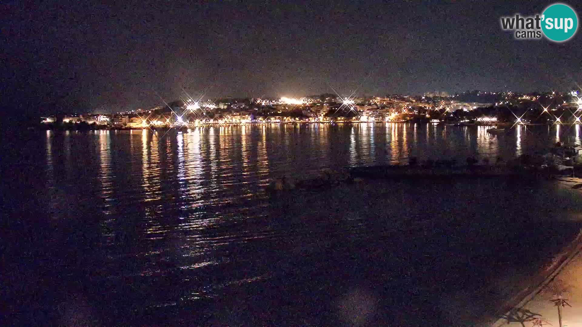 Web kamera Plaža Podstrana – Pogled uživo