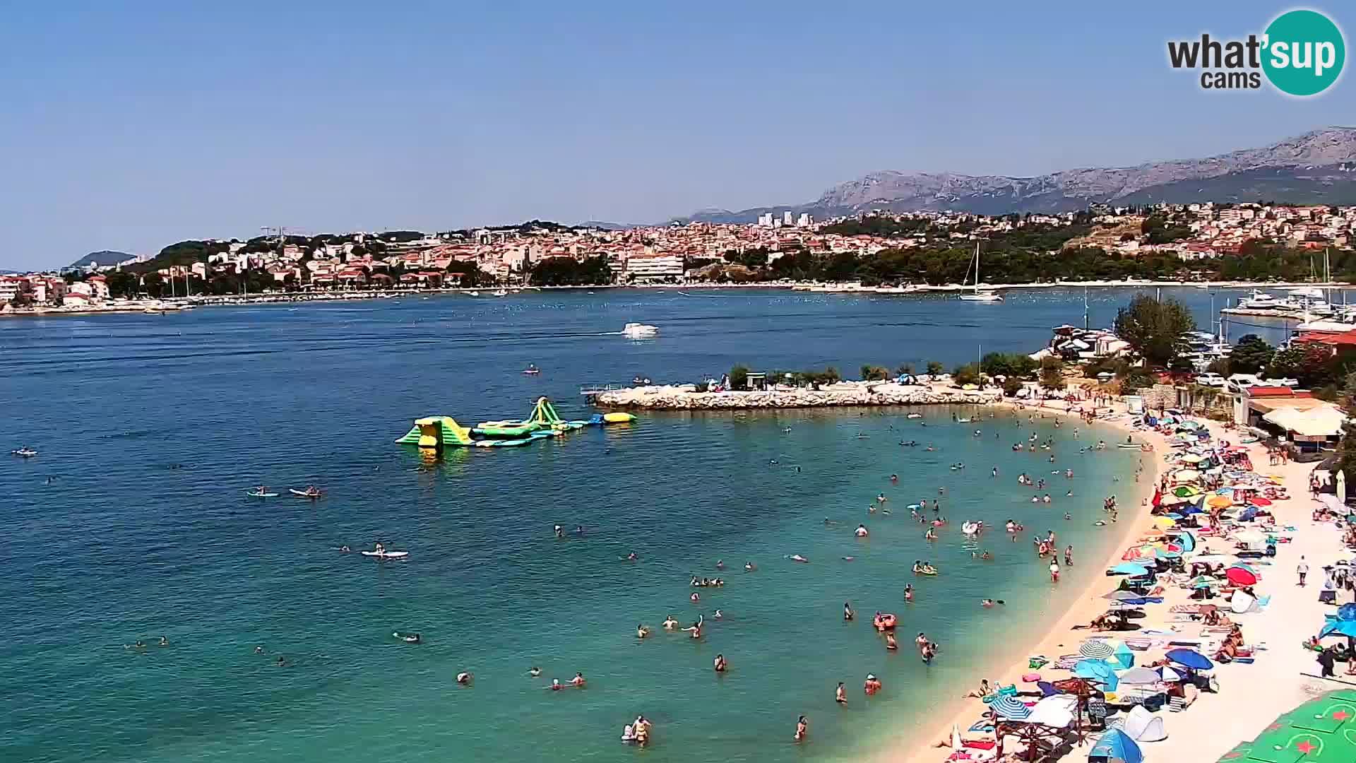 Podstrana Strand Webcam – Liveblick vom Hotel Split