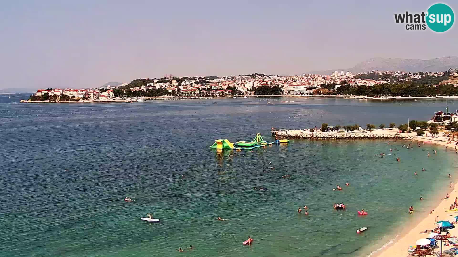 Webcam plage de Podstrana – Vue en direct depuis Hotel Split