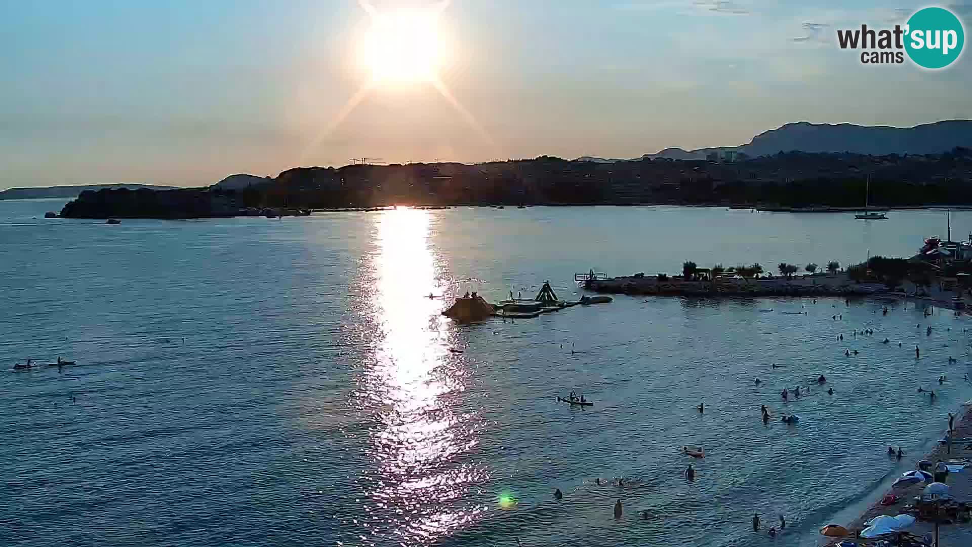 Spletna kamera Plaža Podstrana – Pogled v živo