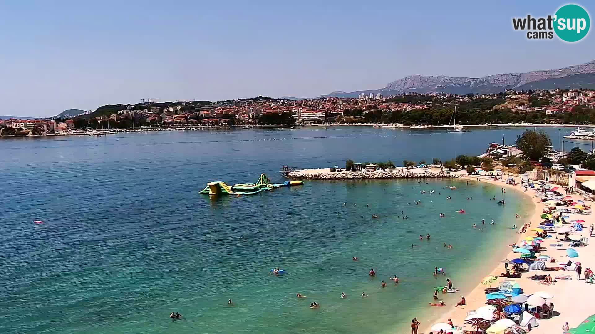 Webcam Playa de Podstrana – Vista en directo desde Hotel Split
