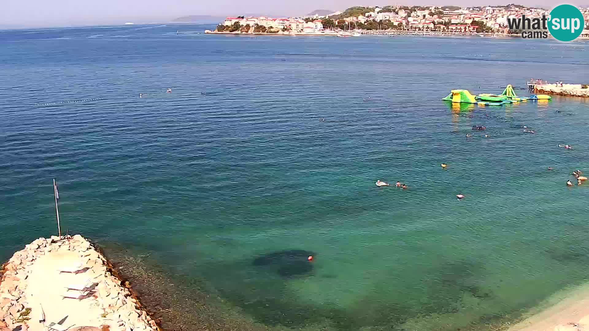 Webcam plage de Podstrana – Vue en direct depuis Hotel Split