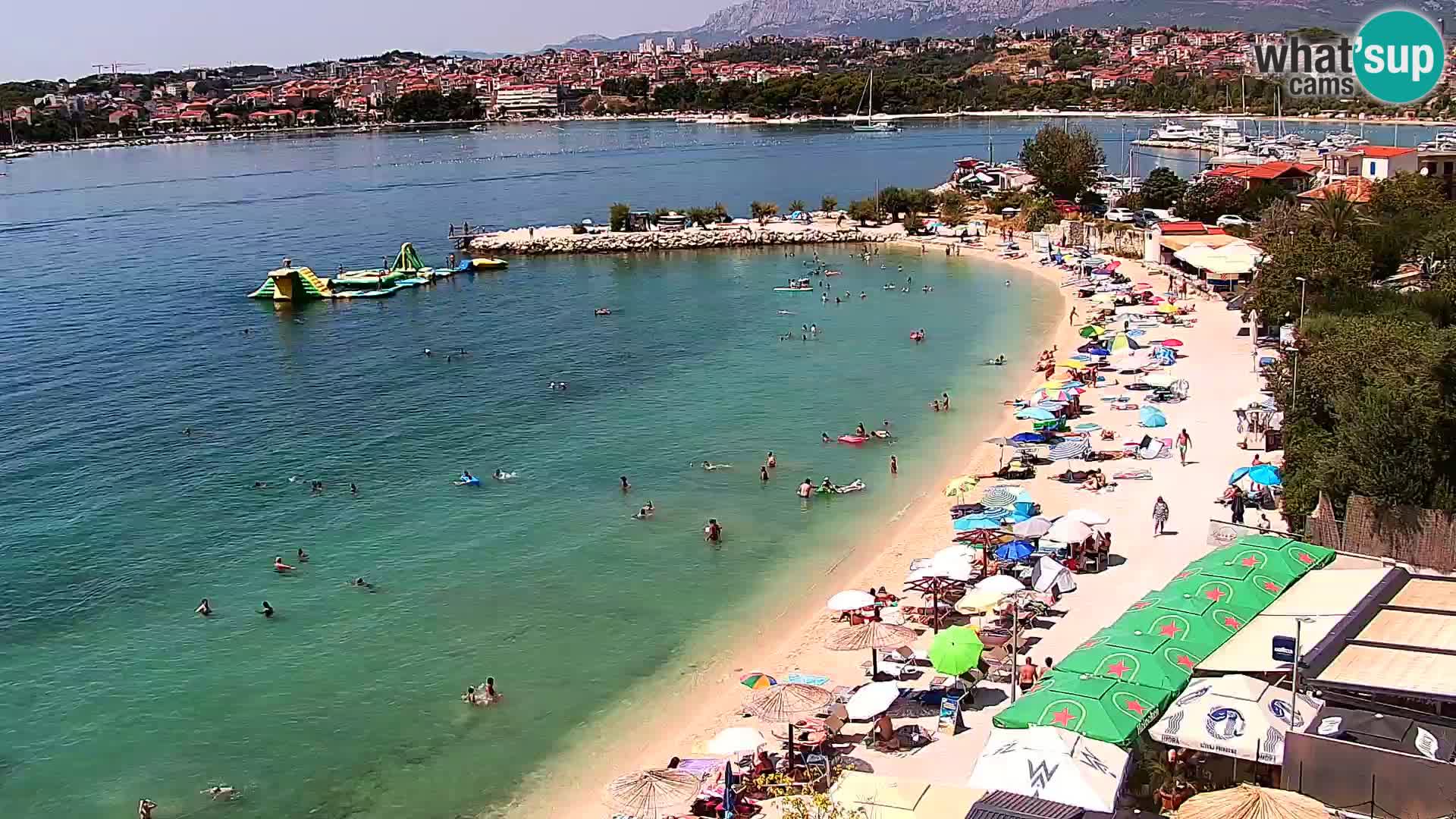 Webcam Spiaggia di Podstrana – Diretta dall’Hotel Split