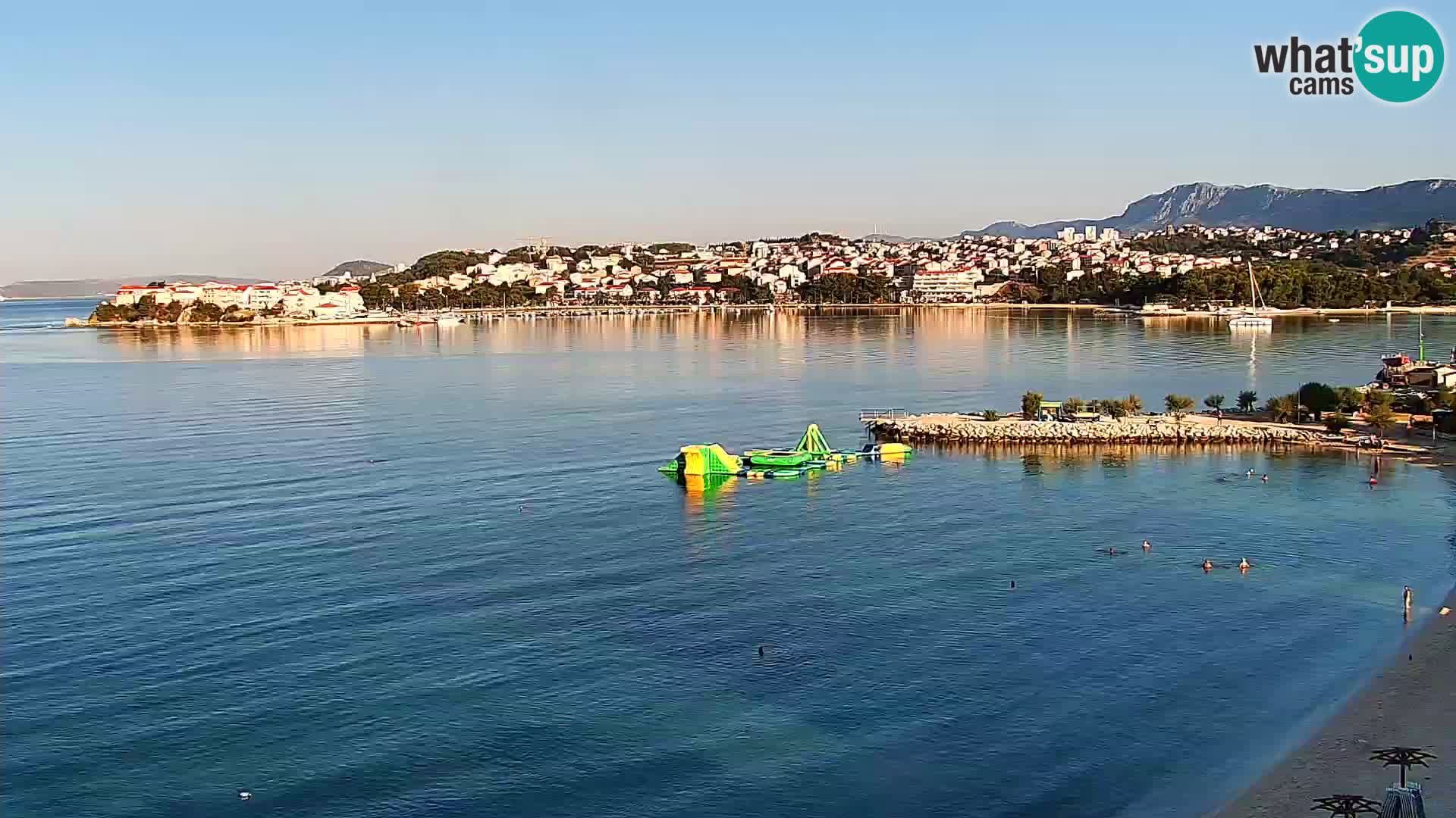 Podstrana Strand Webcam – Liveblick vom Hotel Split
