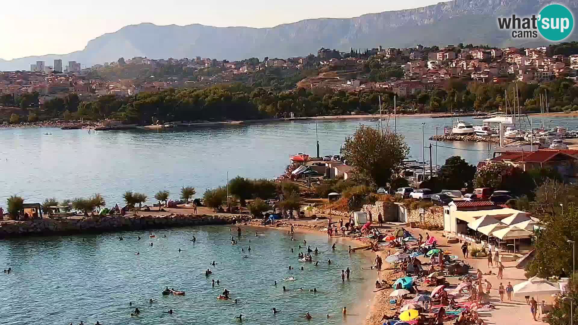 Podstrana Strand Webcam – Liveblick vom Hotel Split