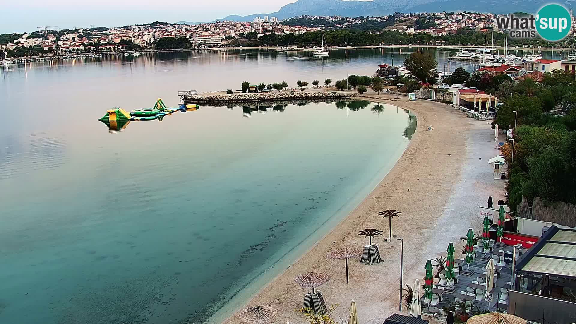 Webcam Playa de Podstrana – Vista en directo desde Hotel Split