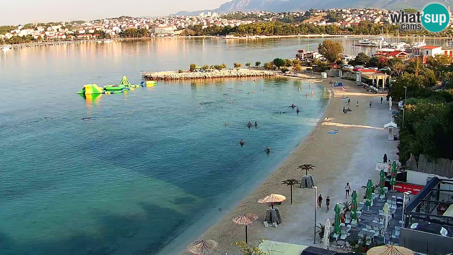 Podstrana Strand Webcam – Liveblick vom Hotel Split