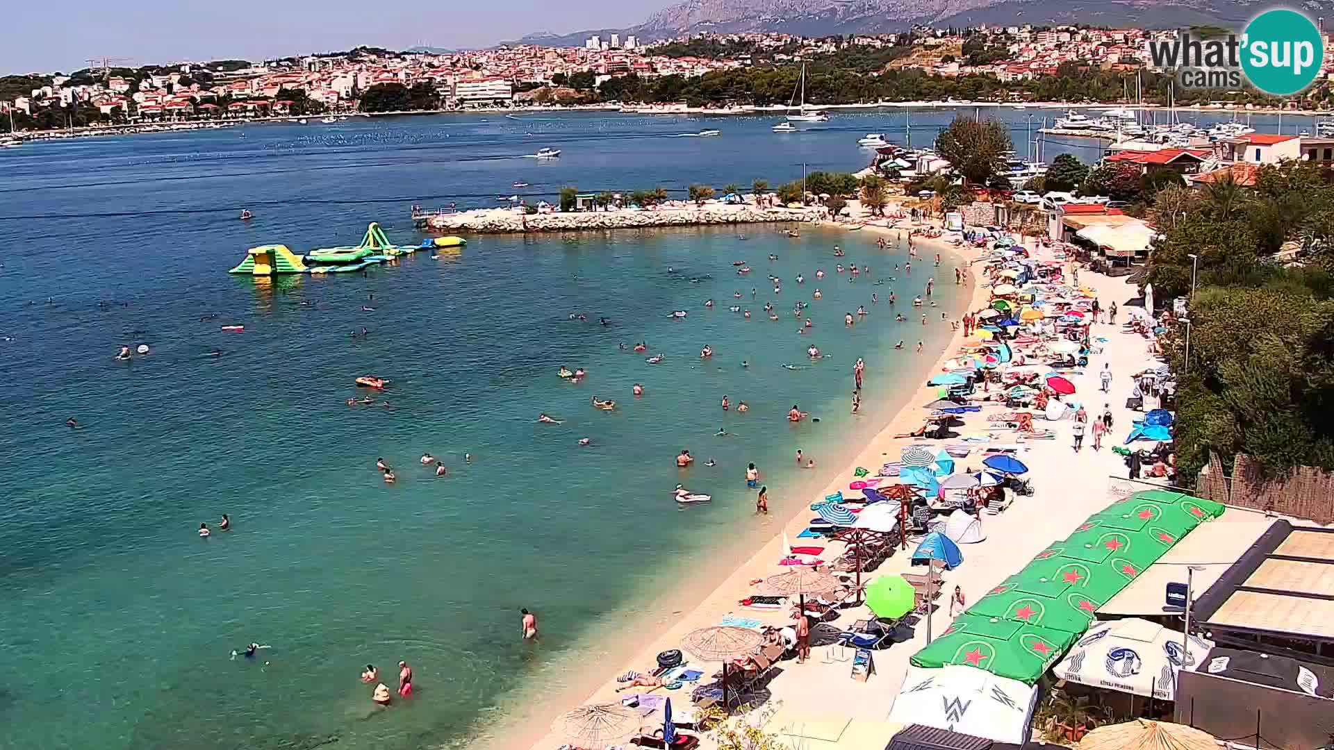 Podstrana Beach Webcam – Live View from Hotel Split