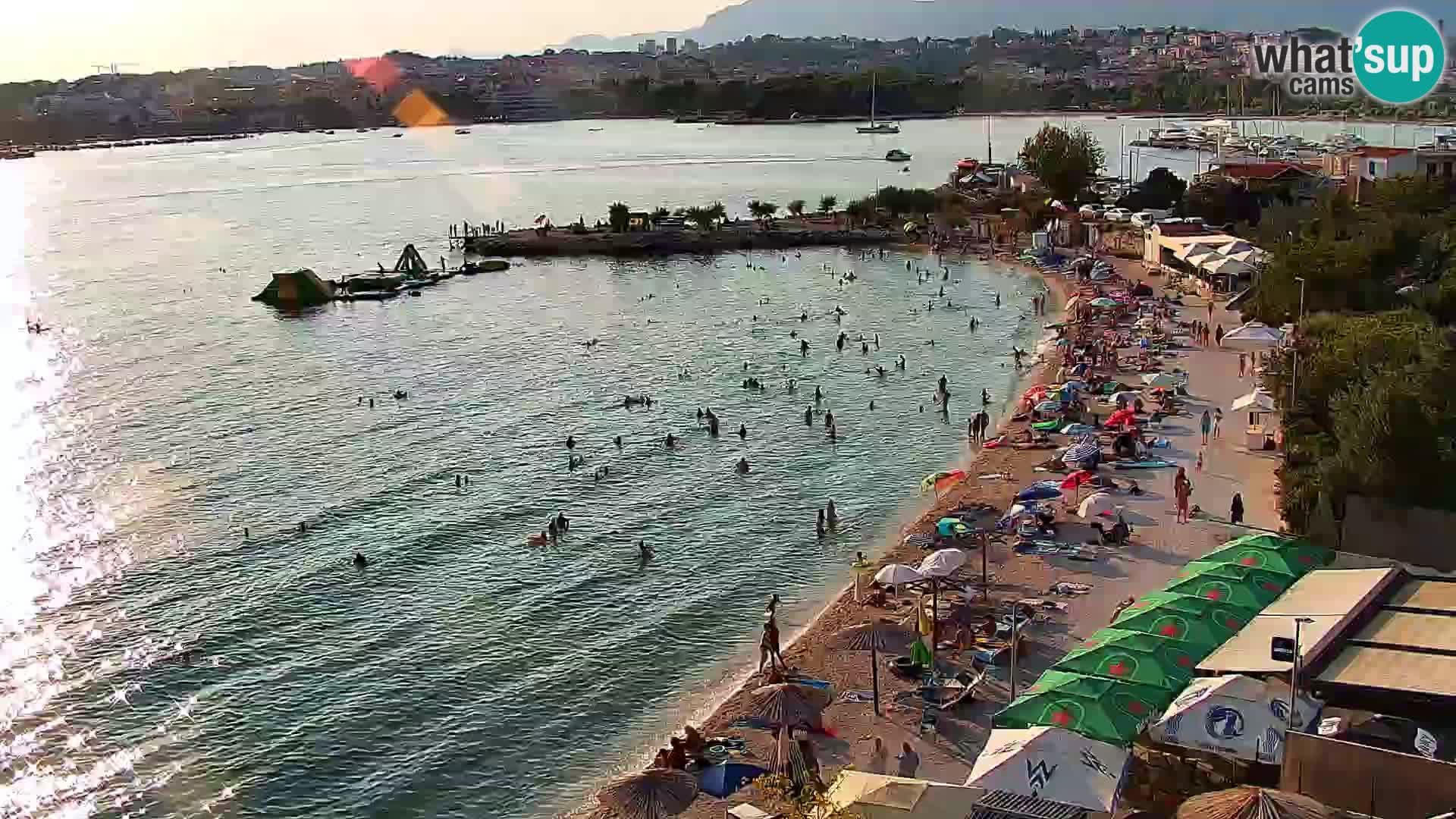 Web kamera Plaža Podstrana – Pogled uživo