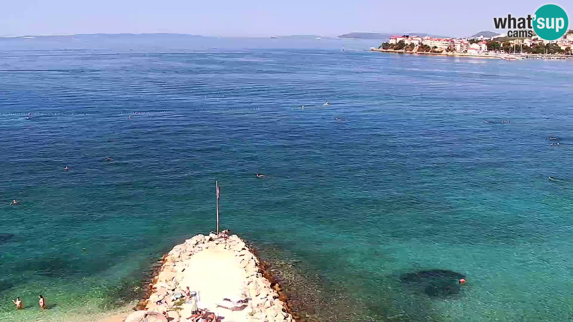 Webcam plage de Podstrana – Vue en direct depuis Hotel Split
