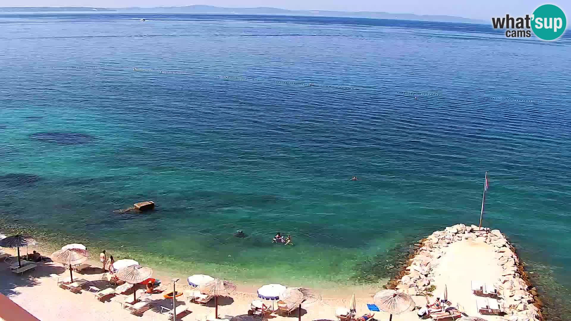 Podstrana Strand Webcam – Liveblick vom Hotel Split