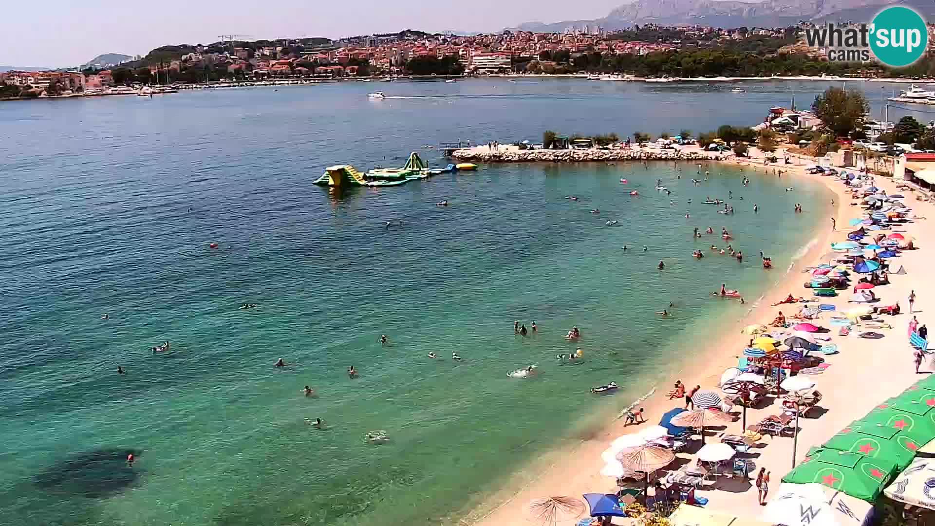 Webcam plage de Podstrana – Vue en direct depuis Hotel Split