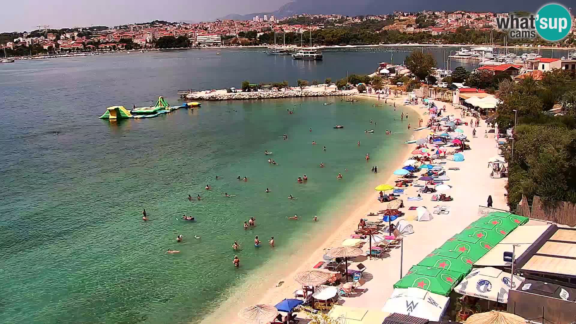 Podstrana Strand Webcam – Liveblick vom Hotel Split
