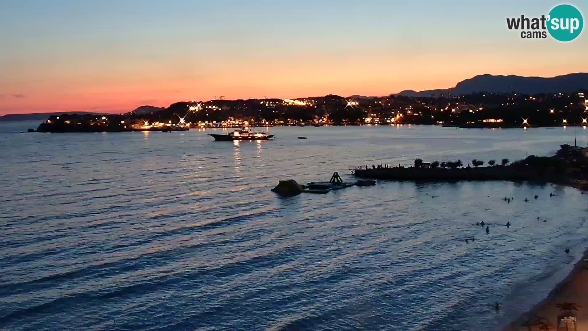 Podstrana Beach Webcam – Live View from Hotel Split