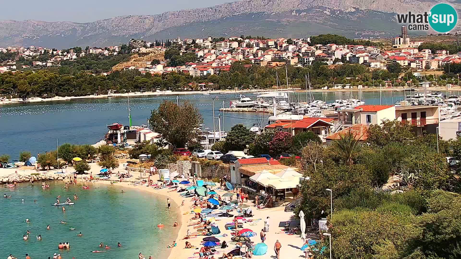 Podstrana Strand Webcam – Liveblick vom Hotel Split