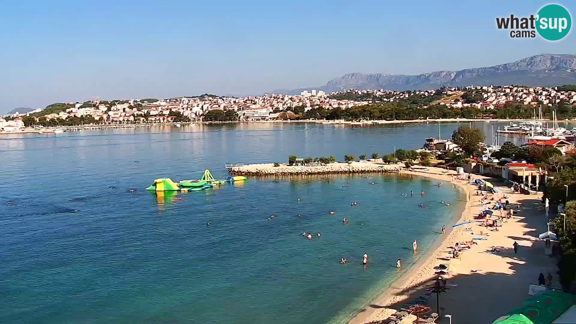 Podstrana Beach Webcam – Live View from Hotel Split