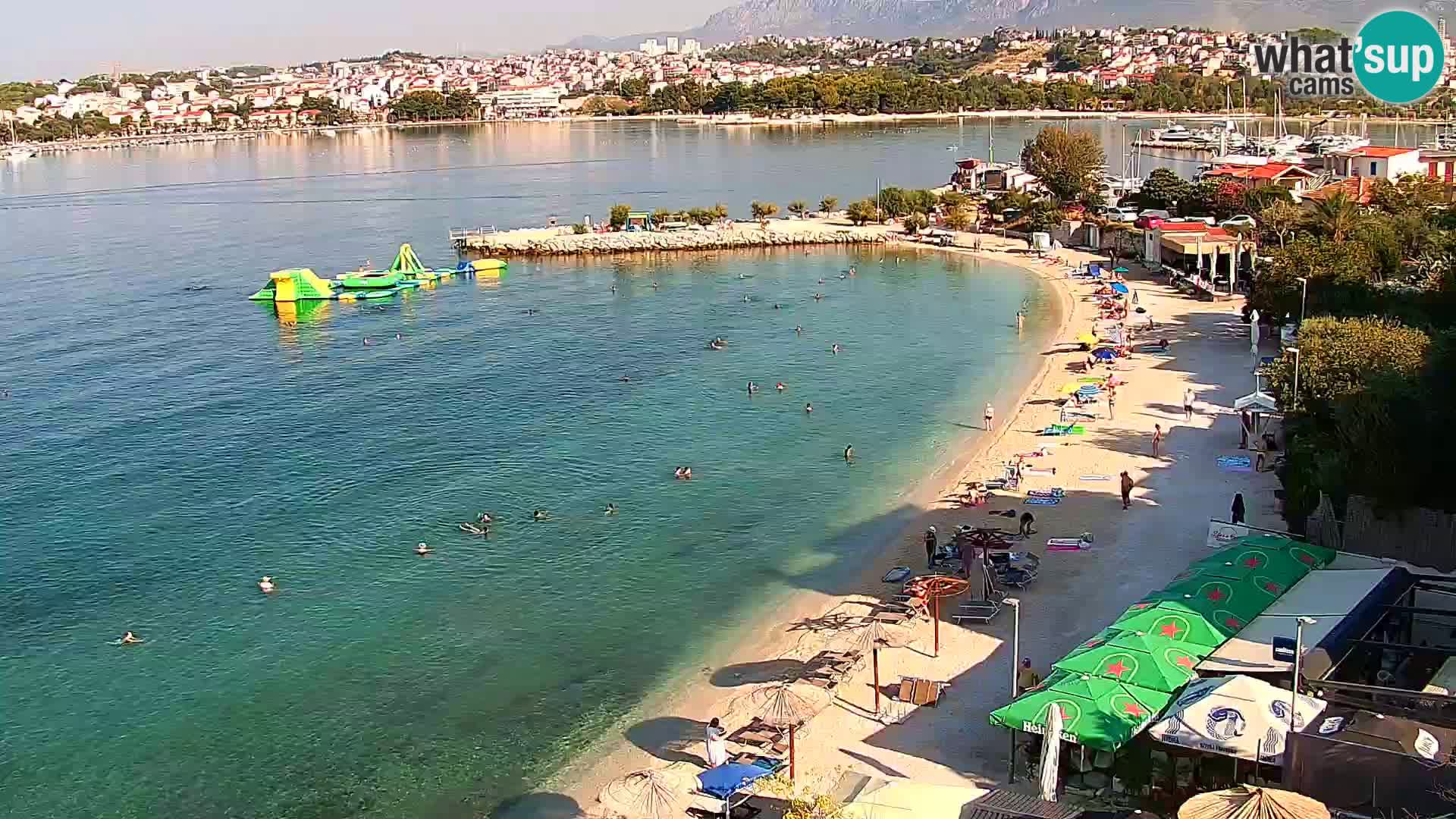 Podstrana Beach Webcam – Live View from Hotel Split