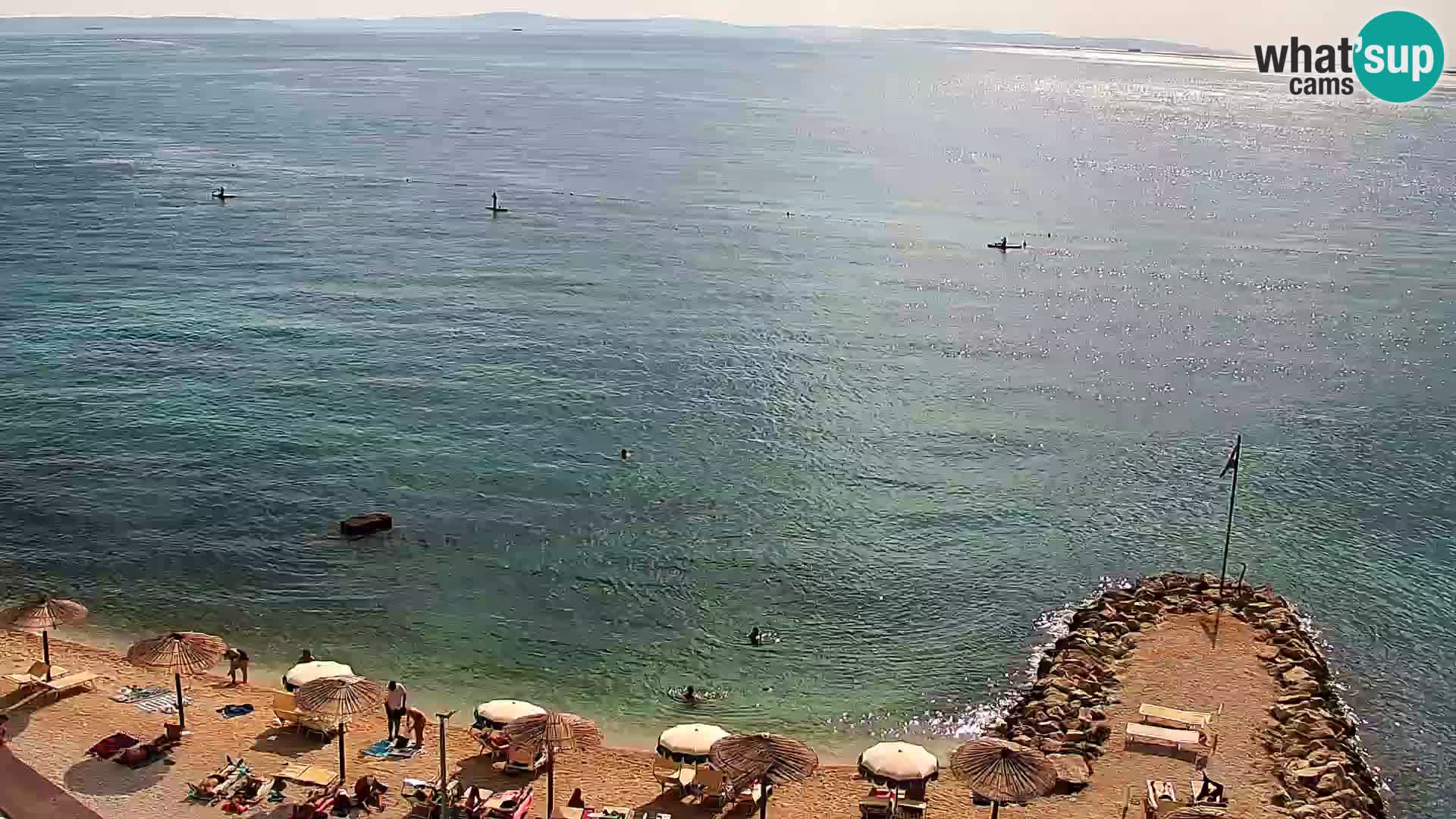 Podstrana Strand Webcam – Liveblick vom Hotel Split