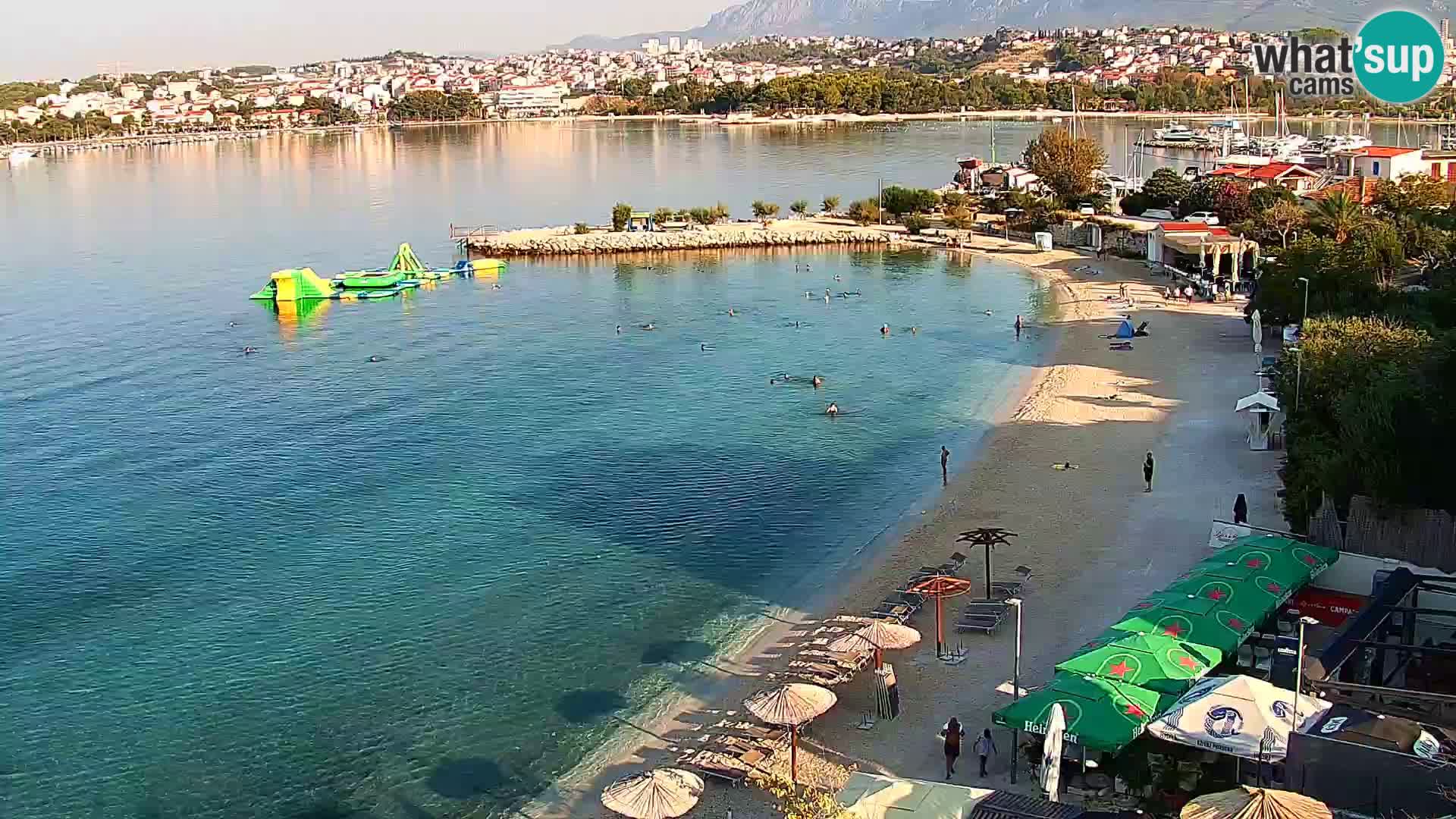 Podstrana Strand Webcam – Liveblick vom Hotel Split