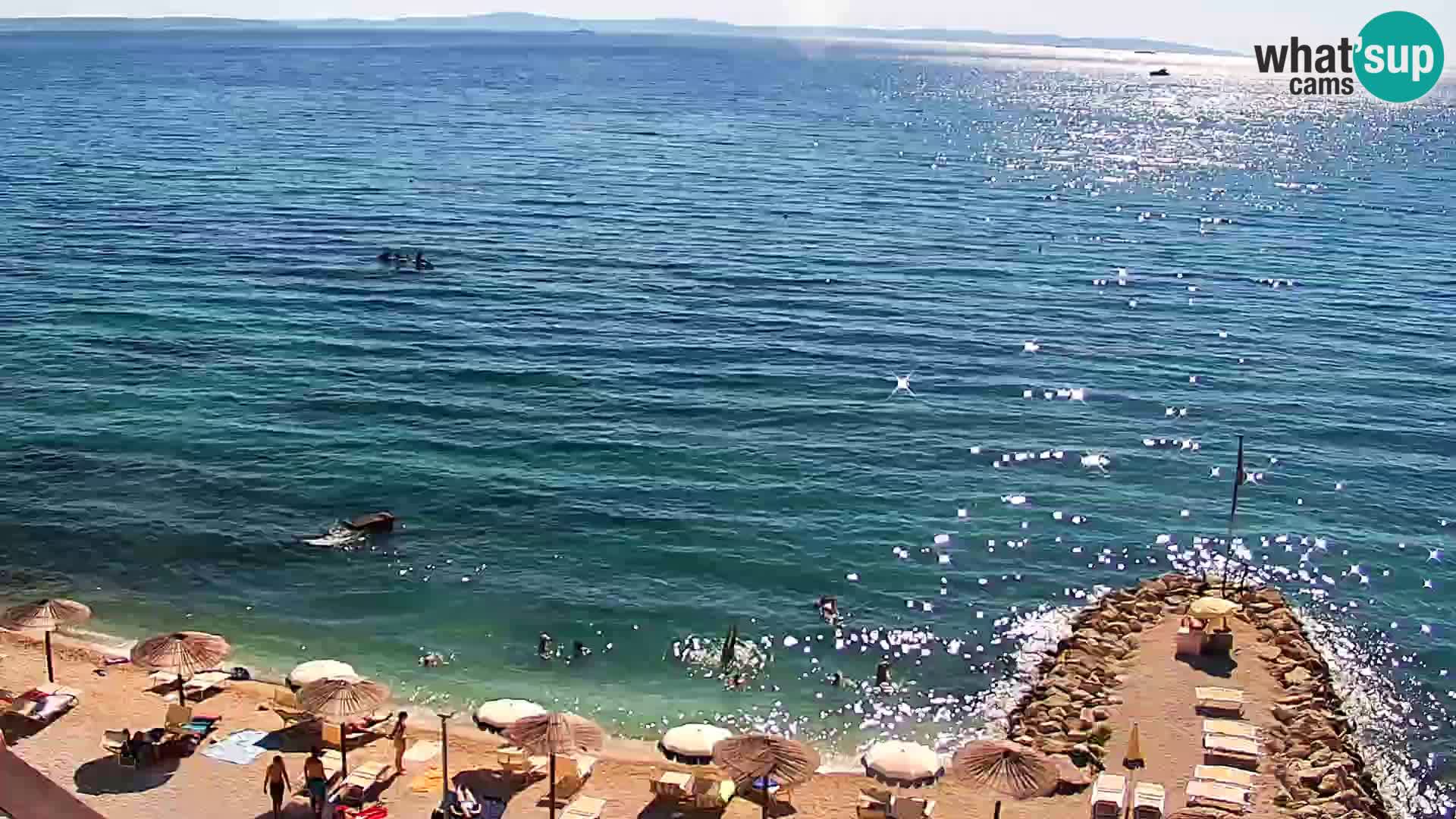 Podstrana Beach Webcam – Live View from Hotel Split
