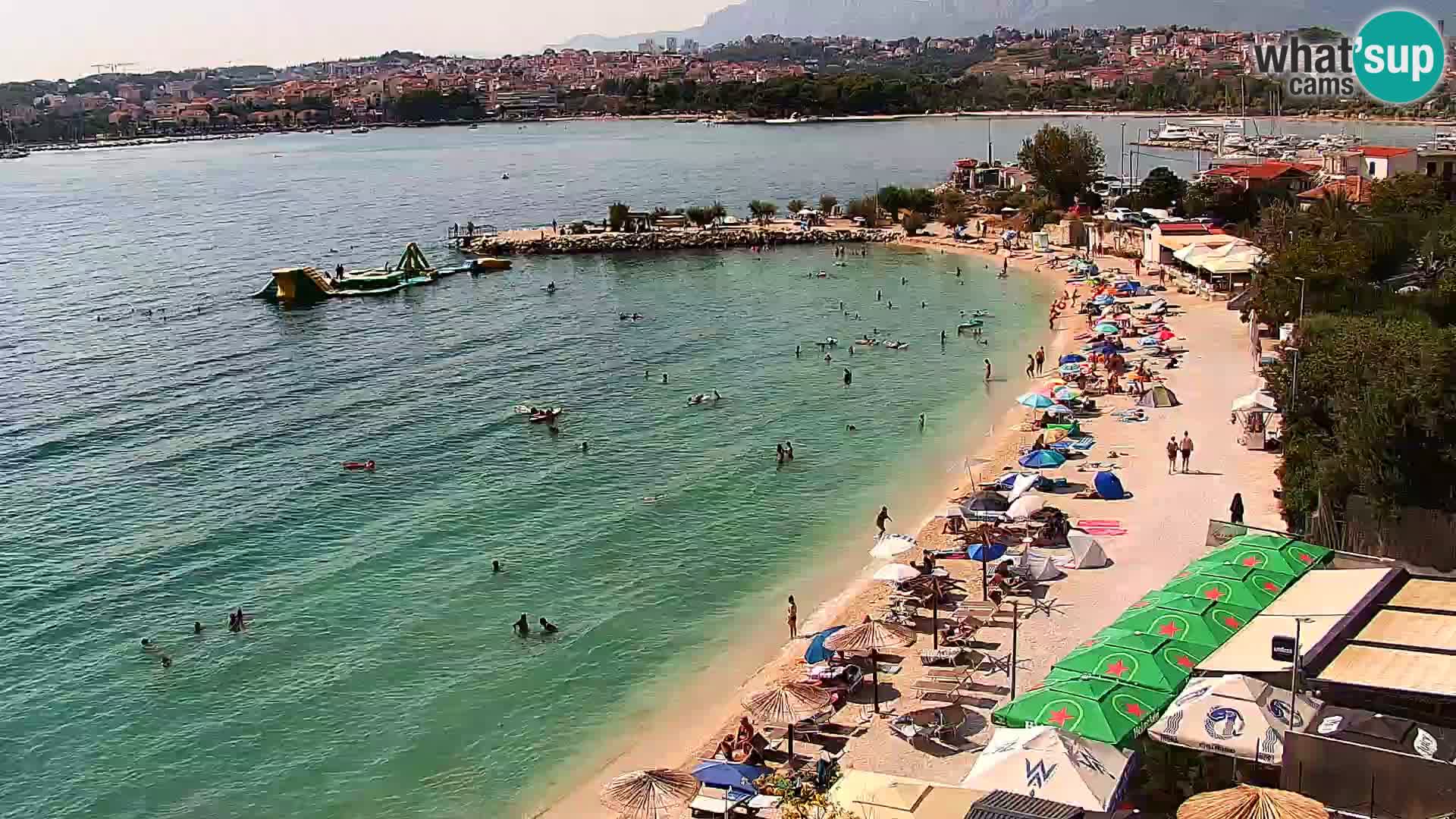 Podstrana Beach Webcam – Live View from Hotel Split
