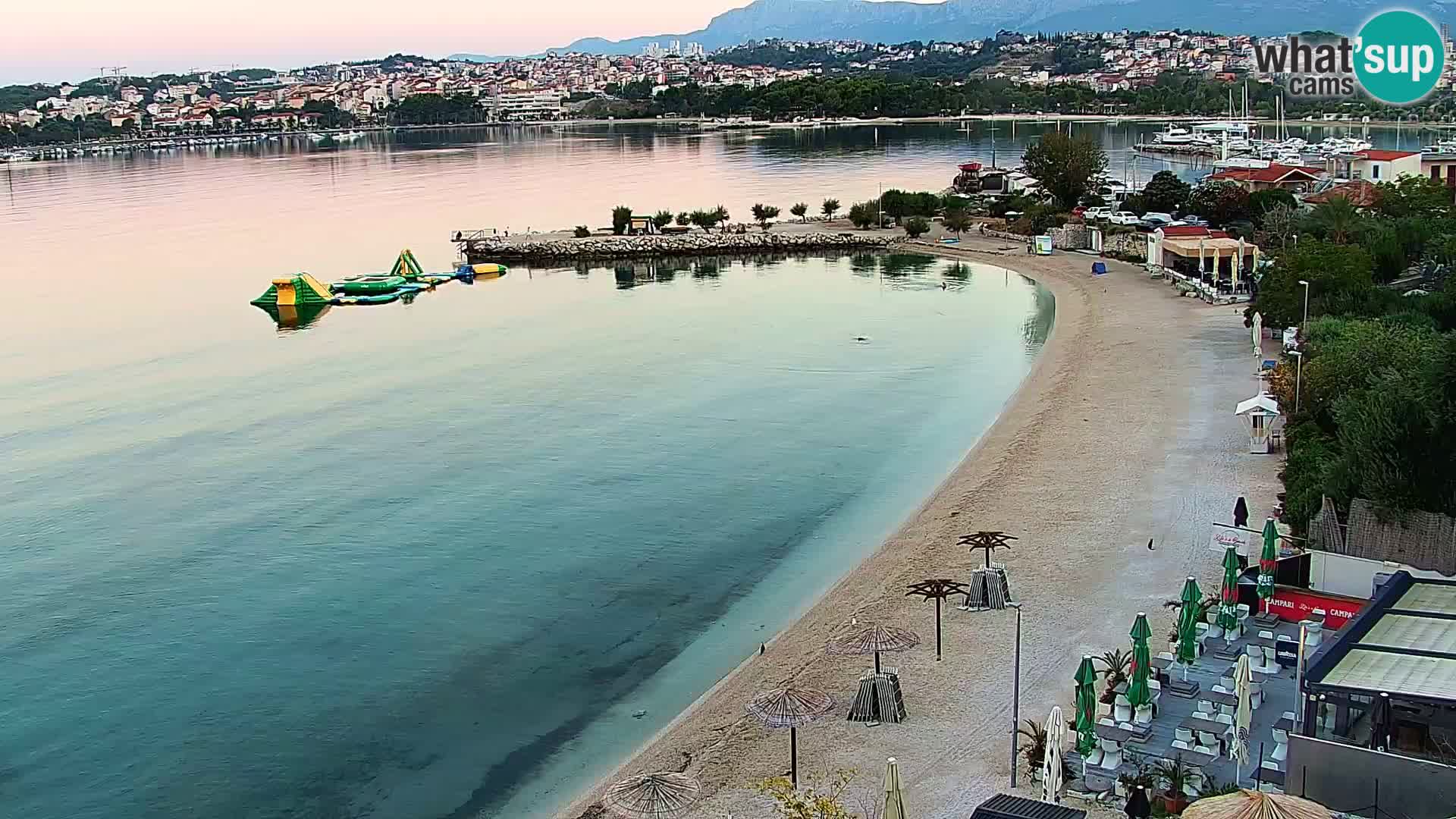 Podstrana Strand Webcam – Liveblick vom Hotel Split