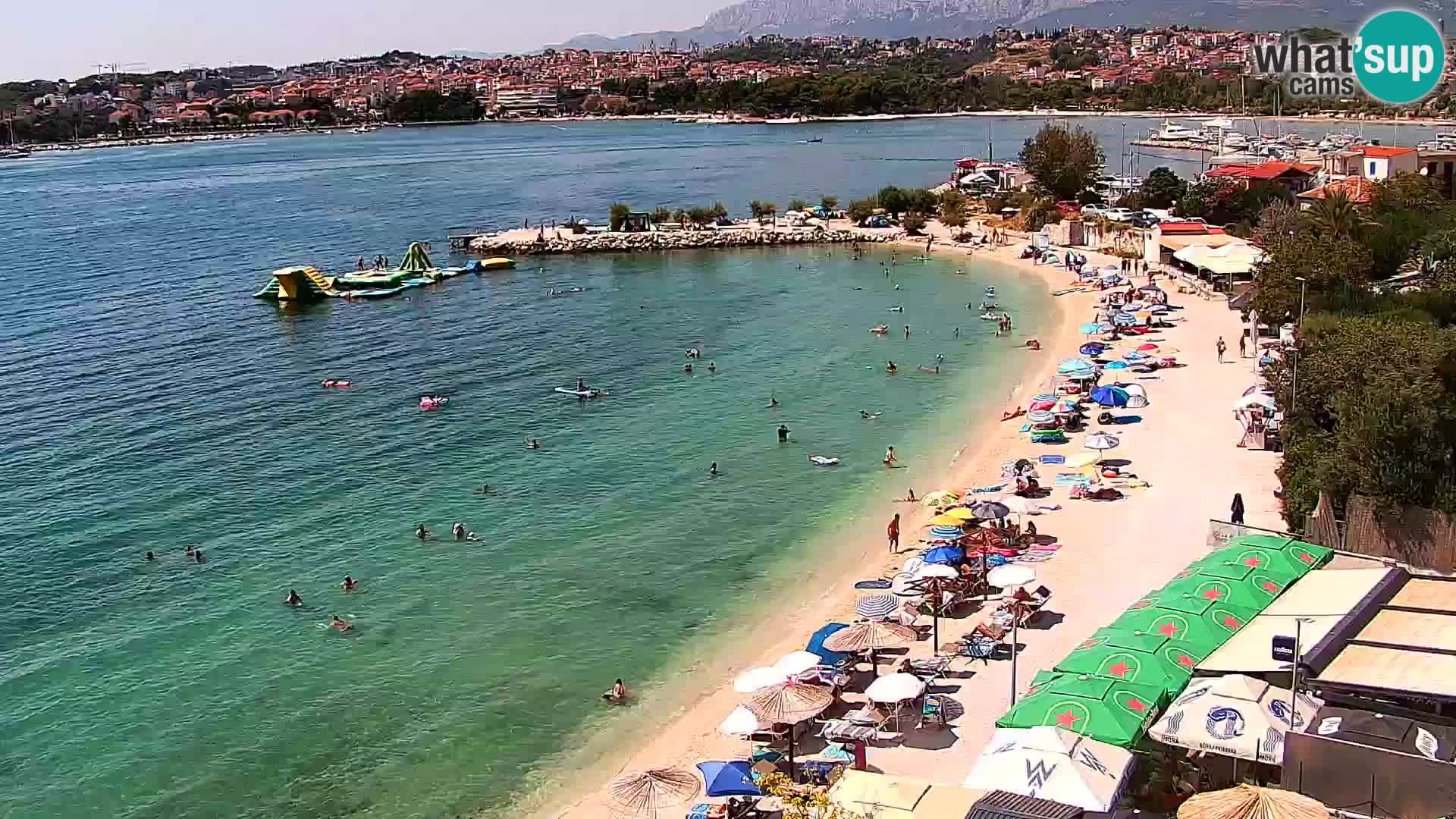 Podstrana Beach Webcam – Live View from Hotel Split