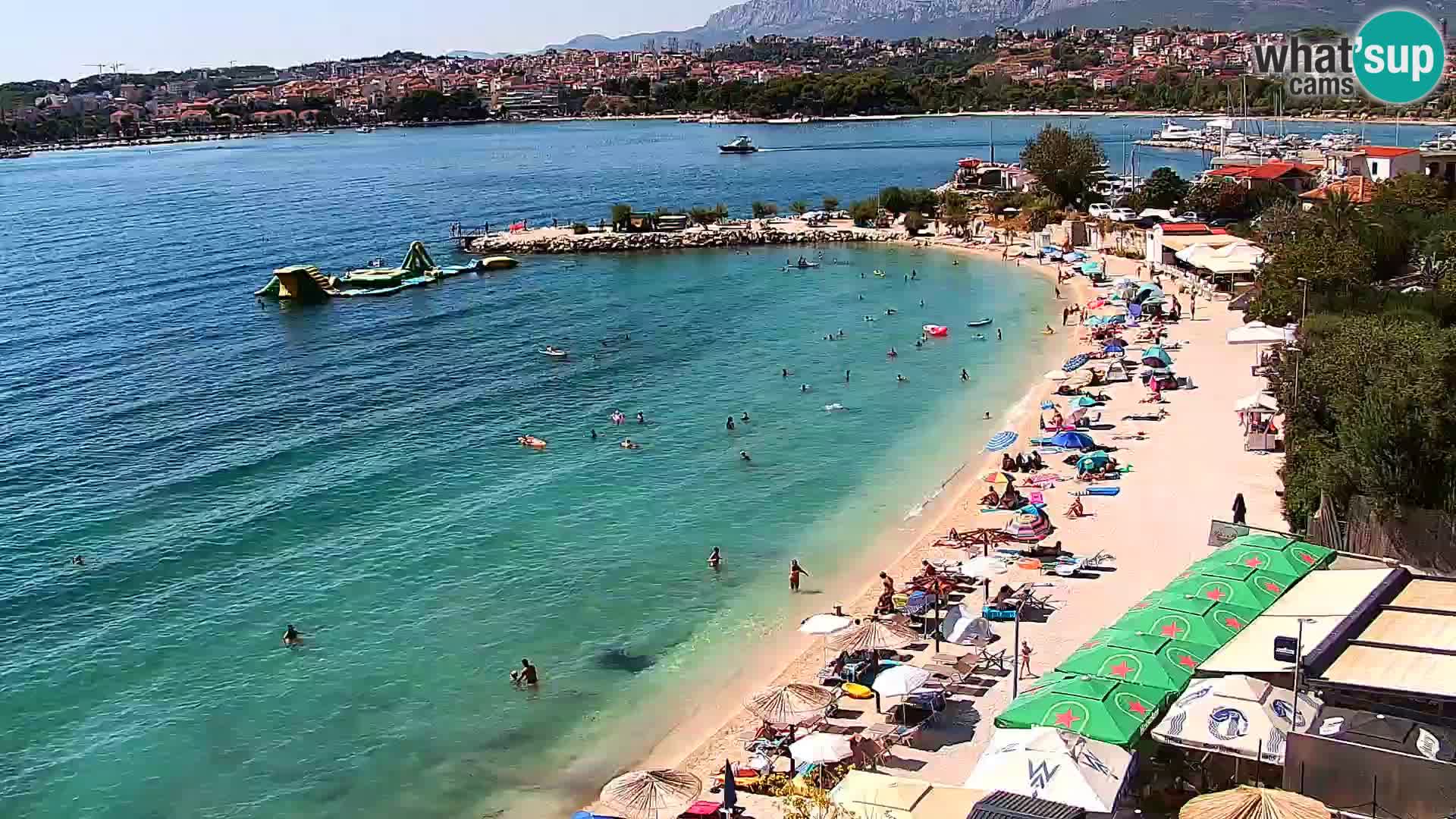Podstrana Beach Webcam – Live View from Hotel Split