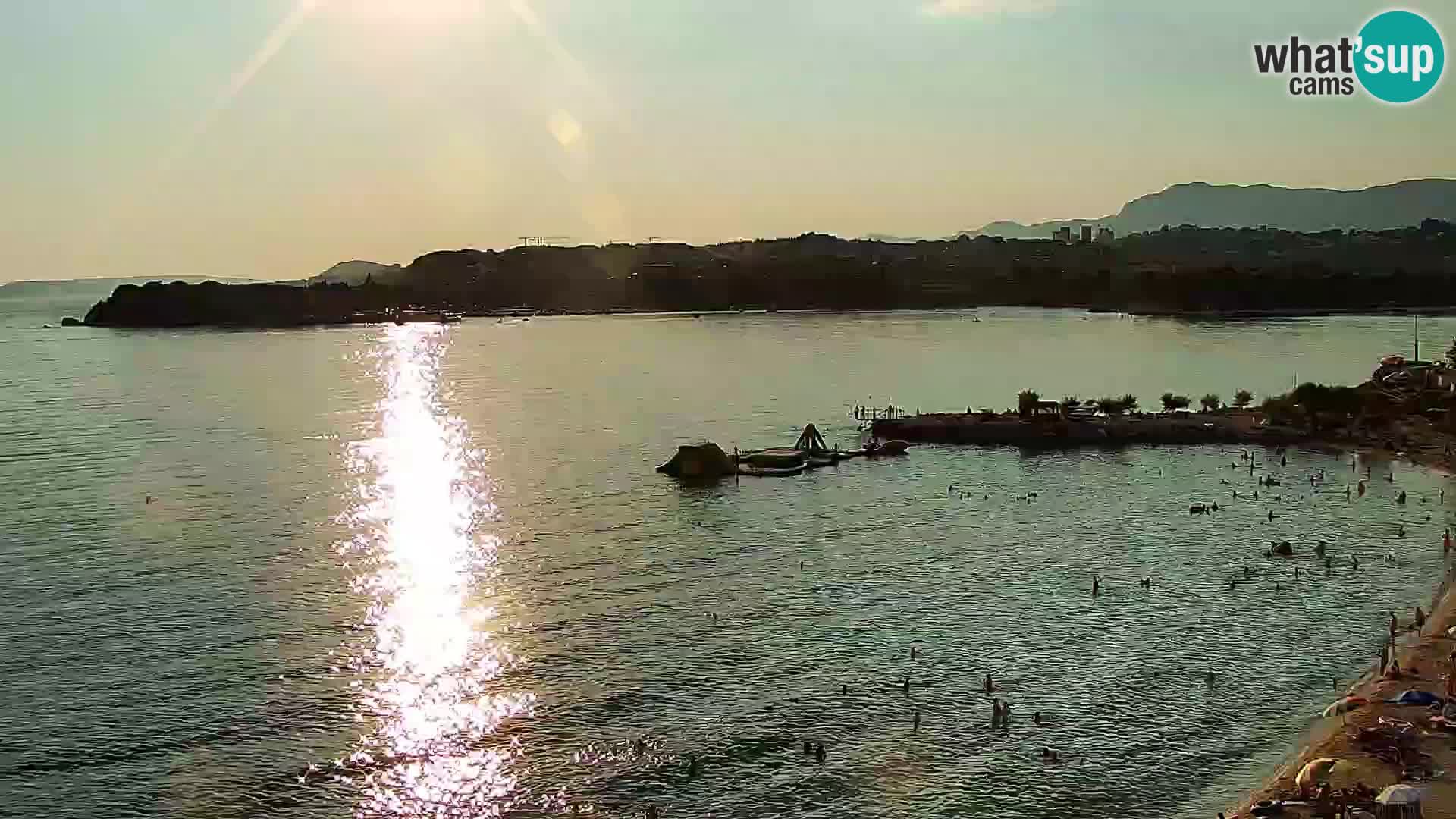 Webcam plage de Podstrana – Vue en direct depuis Hotel Split