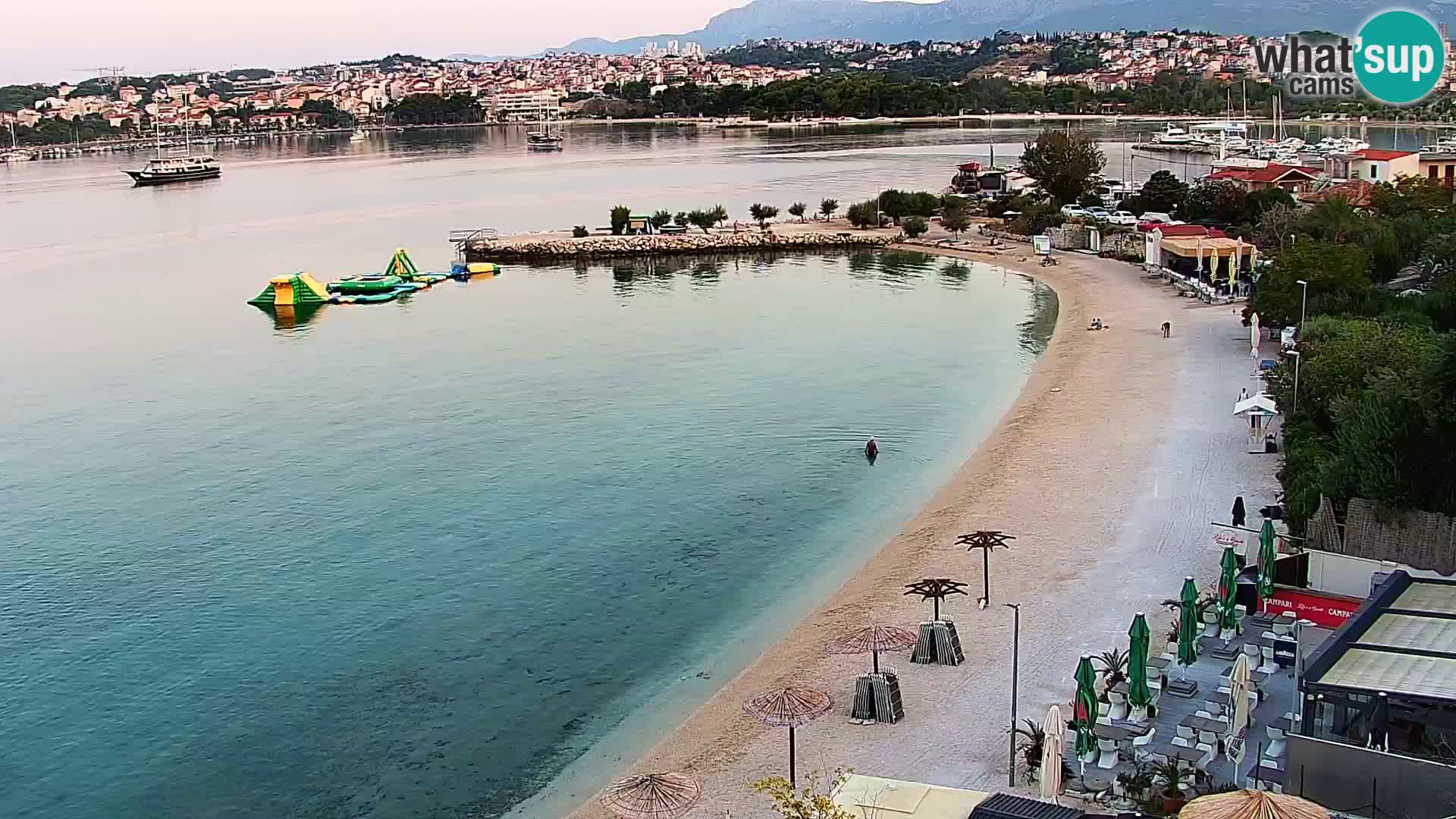 Webcam plage de Podstrana – Vue en direct depuis Hotel Split