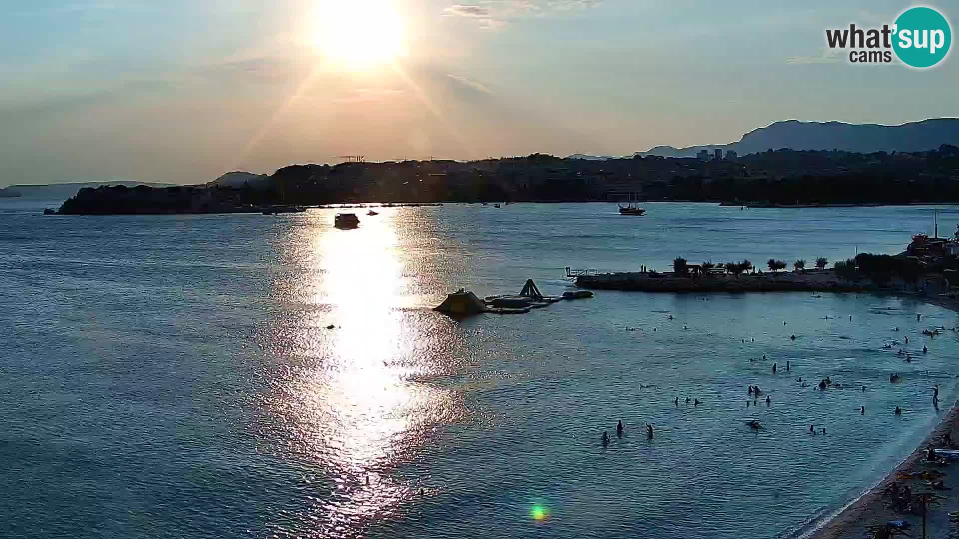Podstrana Strand Webcam – Liveblick vom Hotel Split