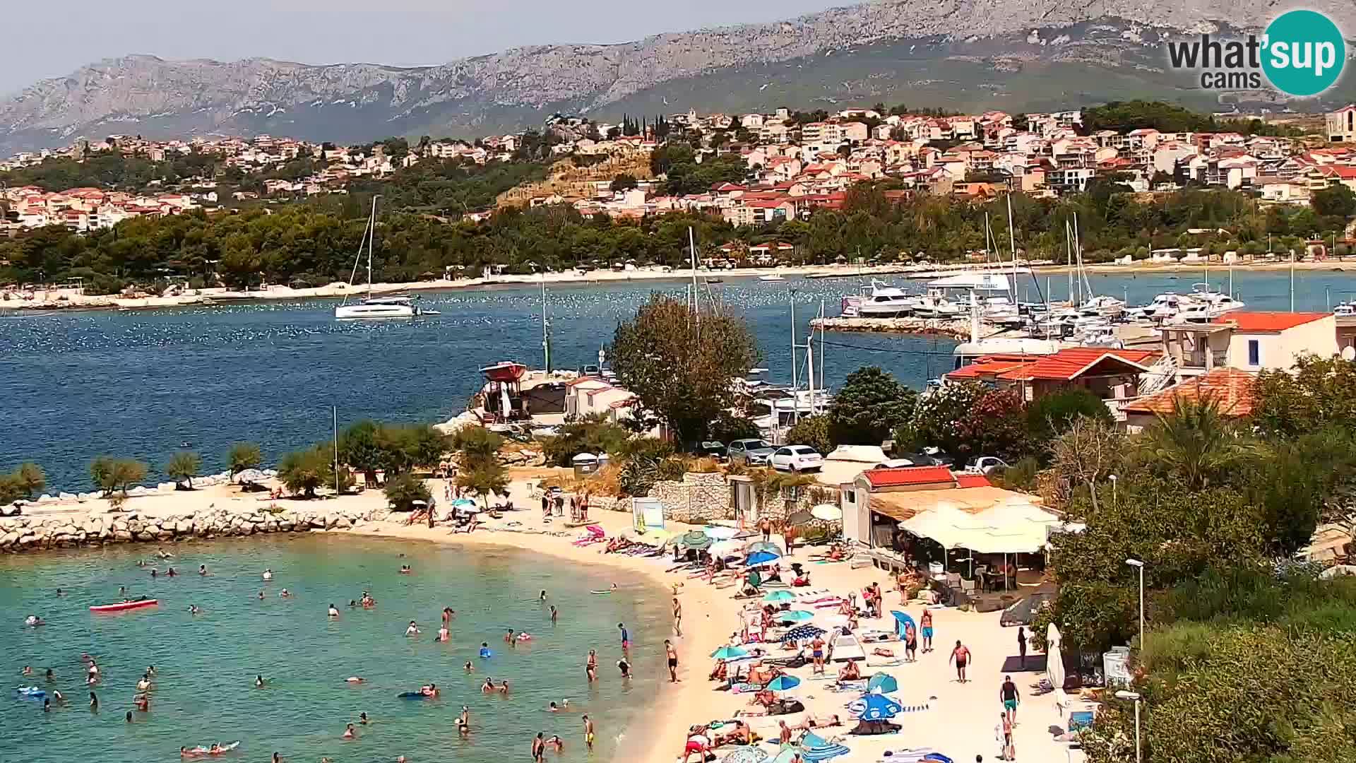Podstrana Strand Webcam – Liveblick vom Hotel Split