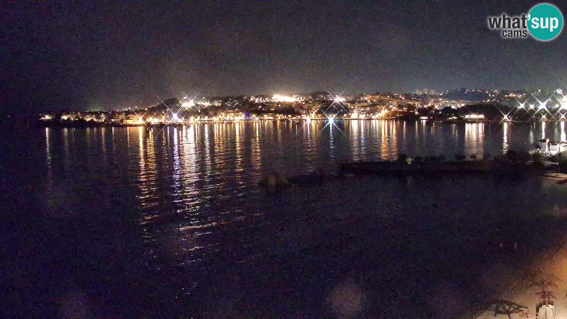Webcam plage de Podstrana – Vue en direct depuis Hotel Split