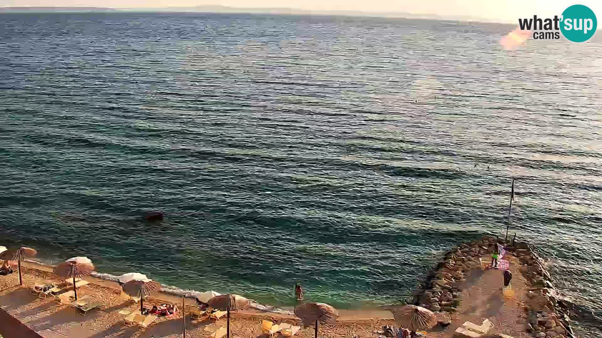 Webcam Playa de Podstrana – Vista en directo desde Hotel Split