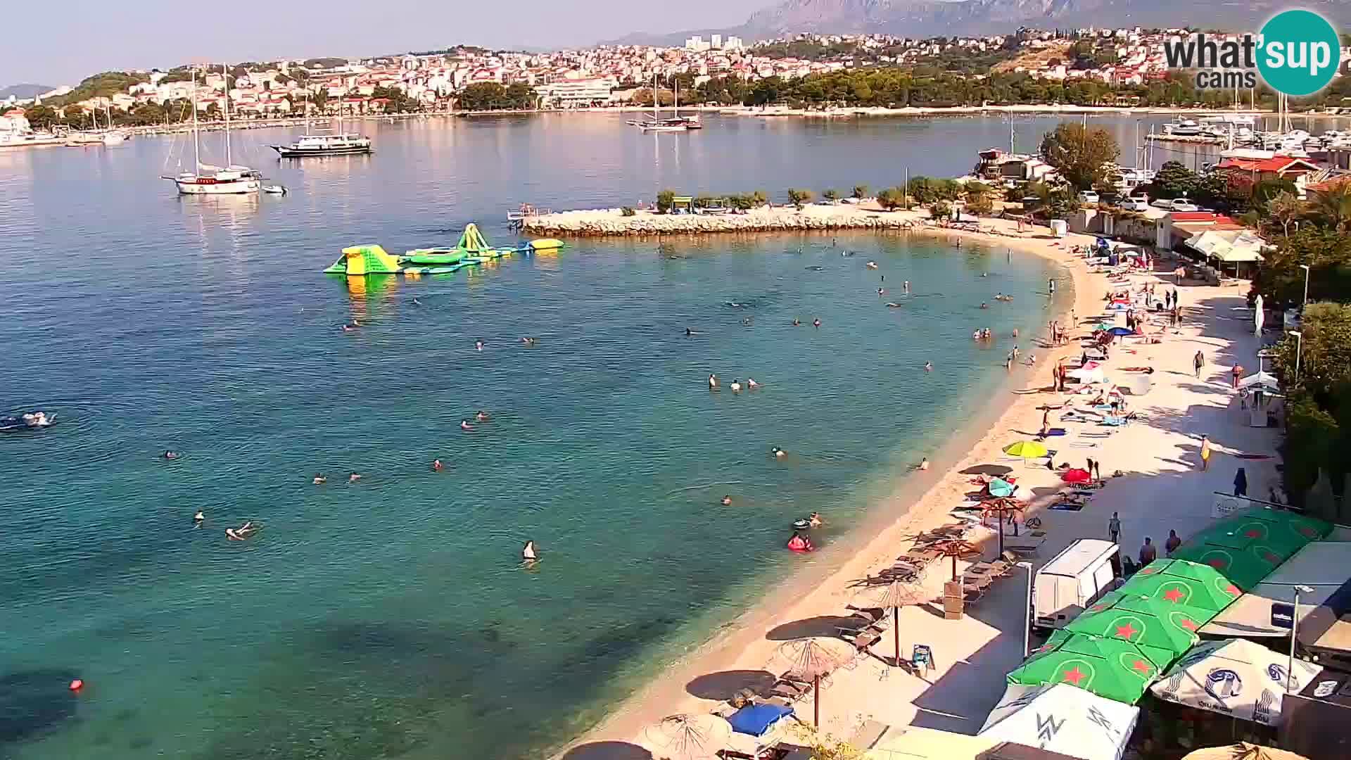 Podstrana Beach Webcam – Live View from Hotel Split