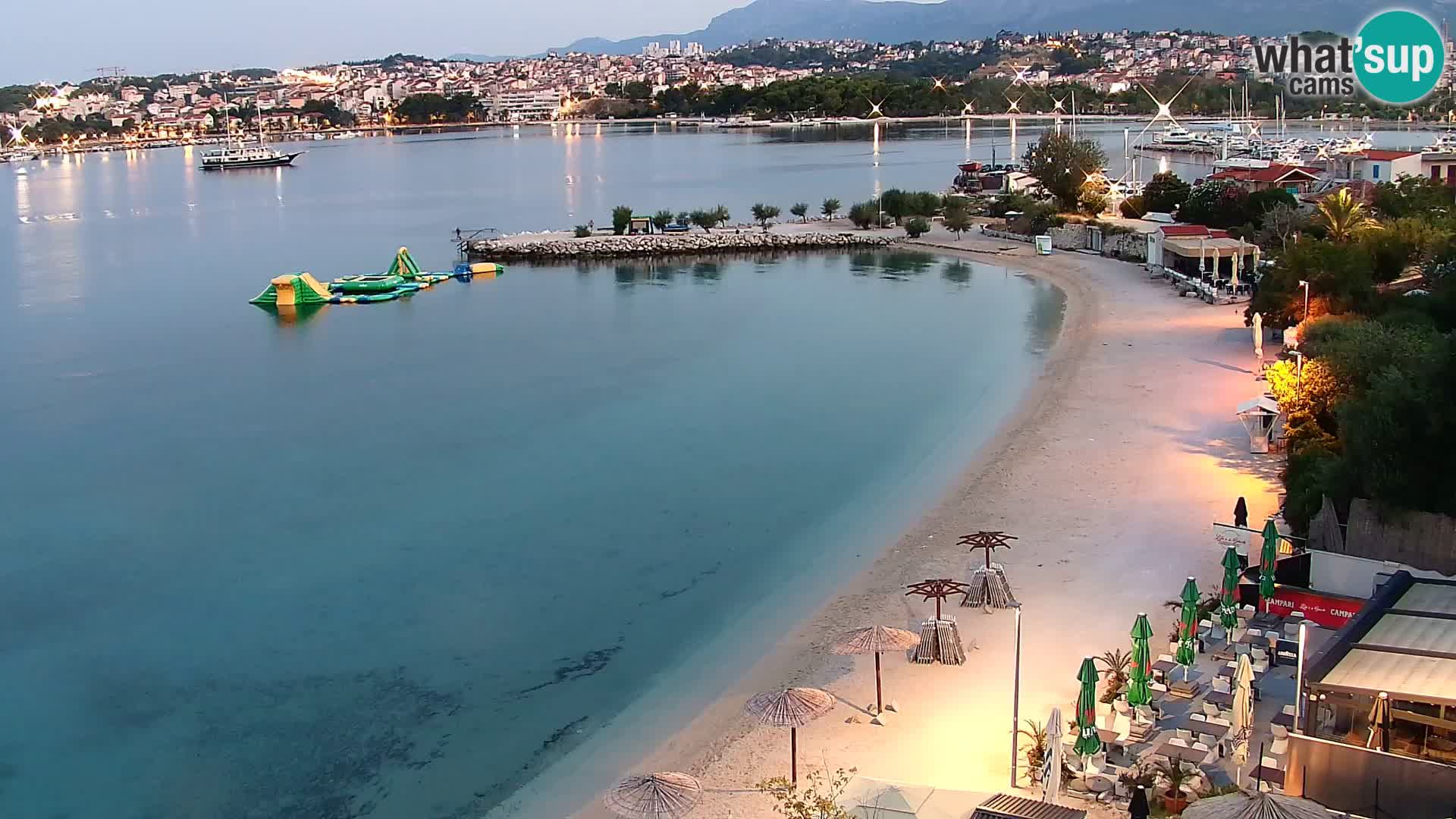 Podstrana Strand Webcam – Liveblick vom Hotel Split