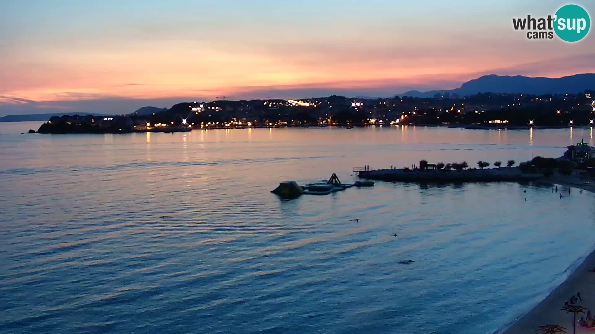 Webcam Spiaggia di Podstrana – Diretta dall’Hotel Split