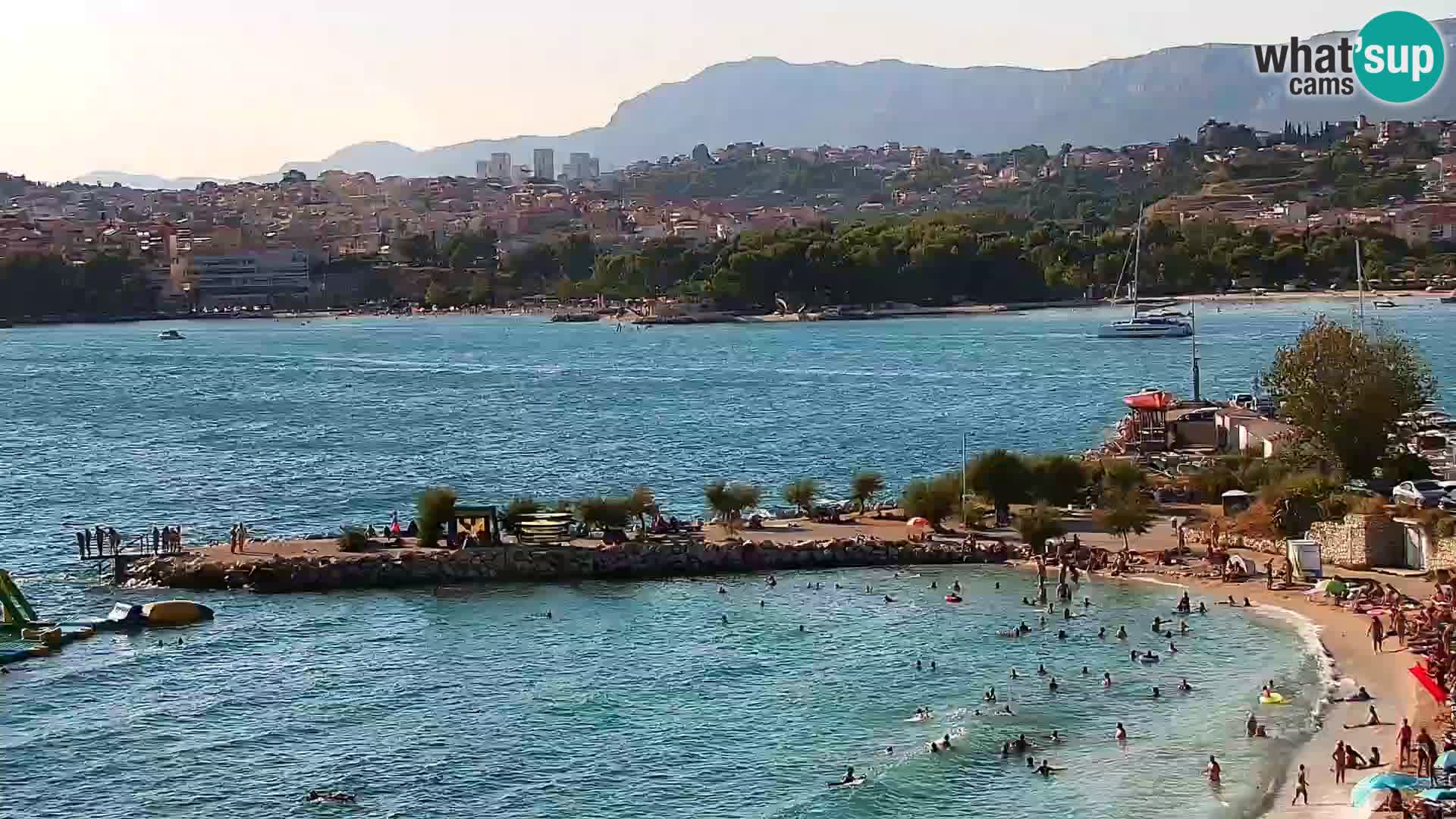 Webcam plage de Podstrana – Vue en direct depuis Hotel Split