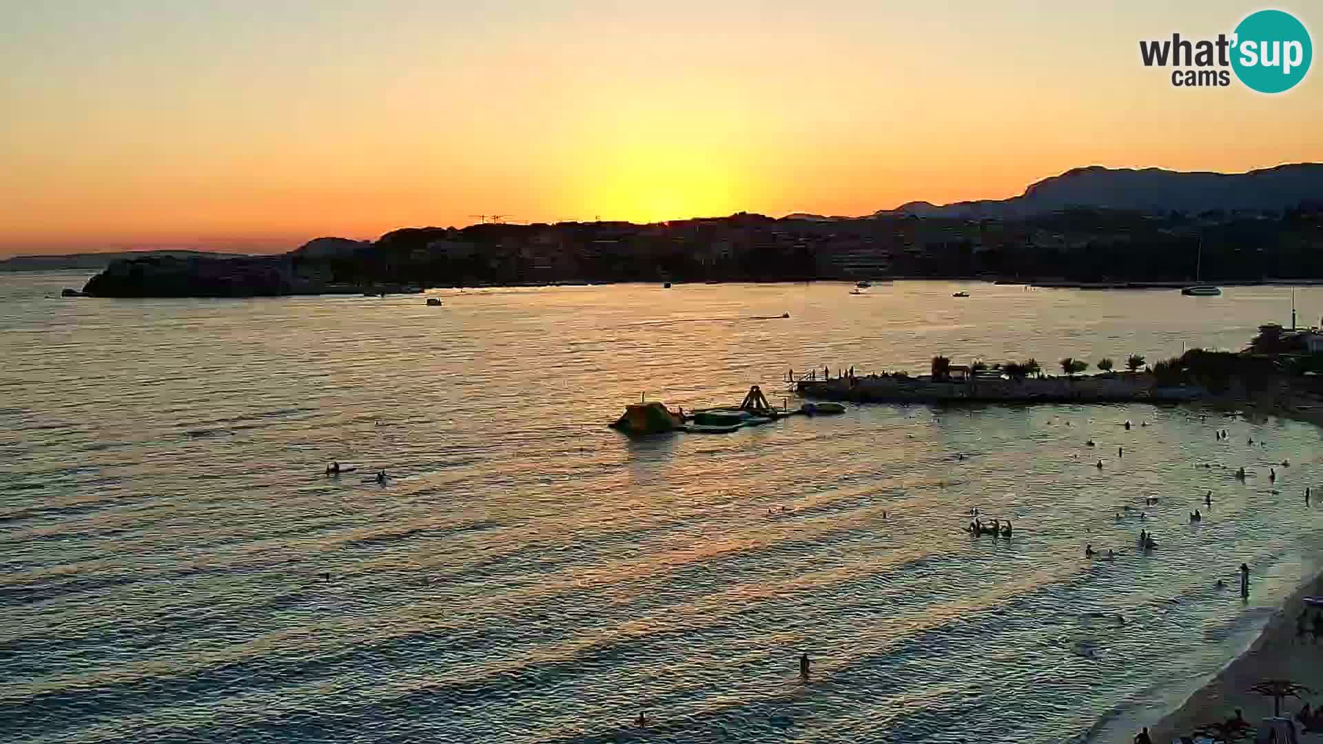 Webcam plage de Podstrana – Vue en direct depuis Hotel Split